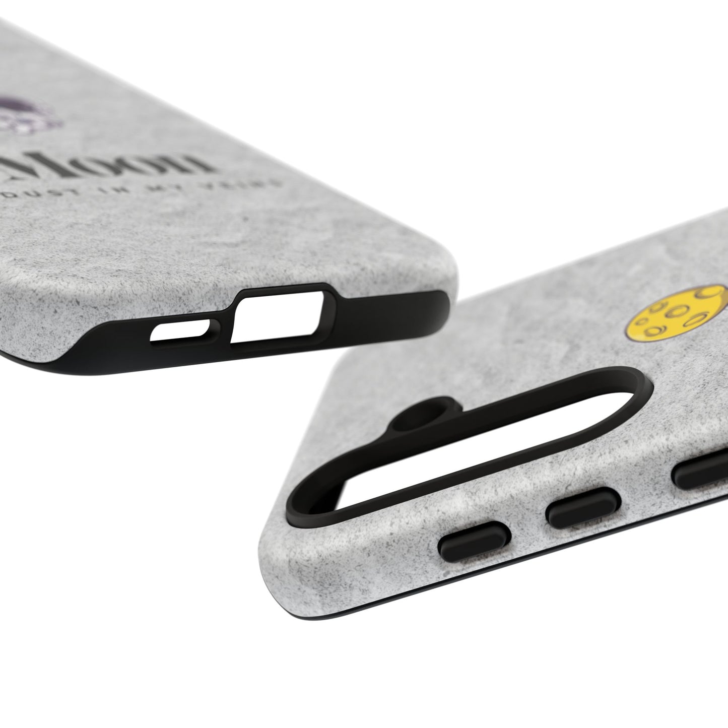 Astronaut Moon Phone Case - "Dust in My Veins" Durable Tough Case