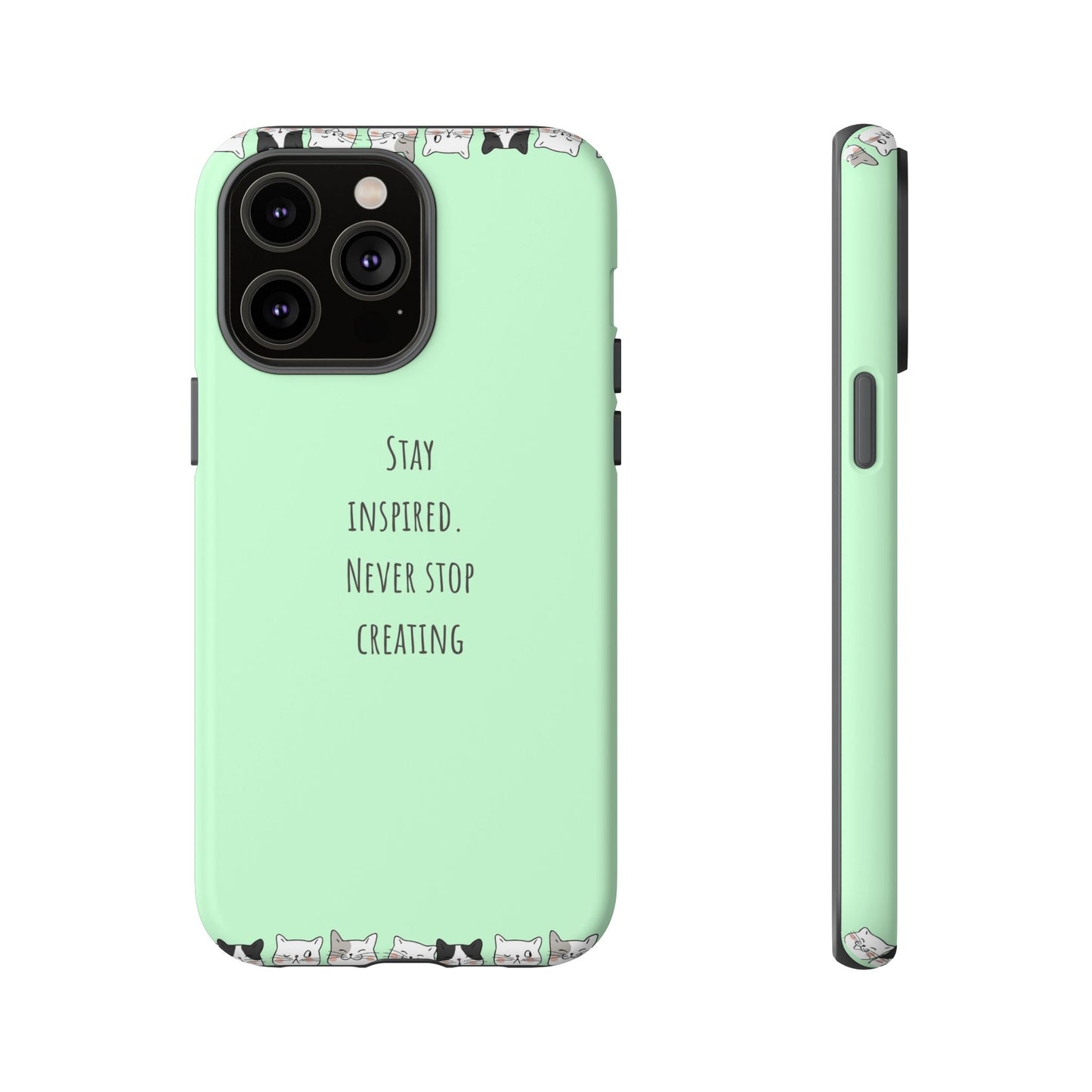 Tough Phone Case, Trendy Durable Glossy Finish, Stylish and Cute Smartphone Cover for Daily Use