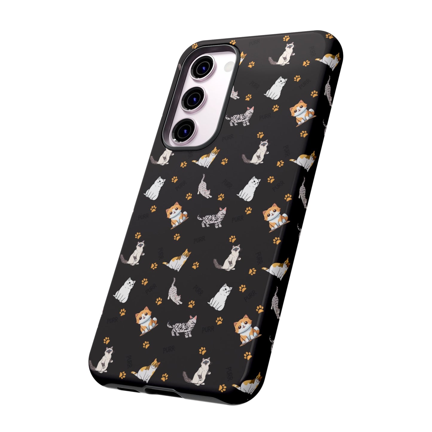 Durable Tough Phone Case, Stylish Glossy Finish, Trendy Cute Design, Everyday Protection for Smartphones