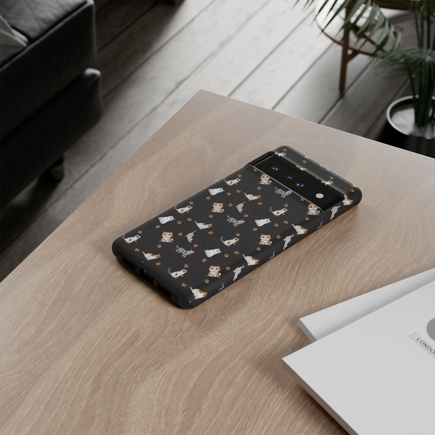 Durable Tough Phone Case, Stylish Glossy Finish, Trendy Cute Design, Everyday Protection for Smartphones