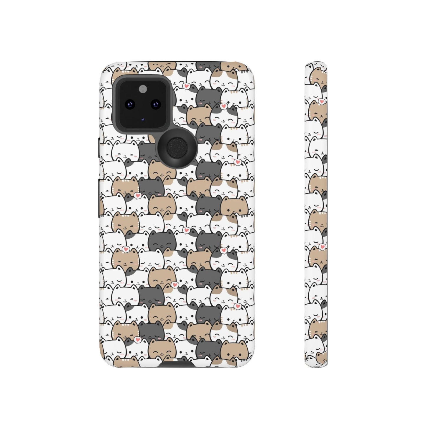 Tough Phone Case, Glossy Cute Finish, Durable and Stylish Design, Trendy Smartphone Protection