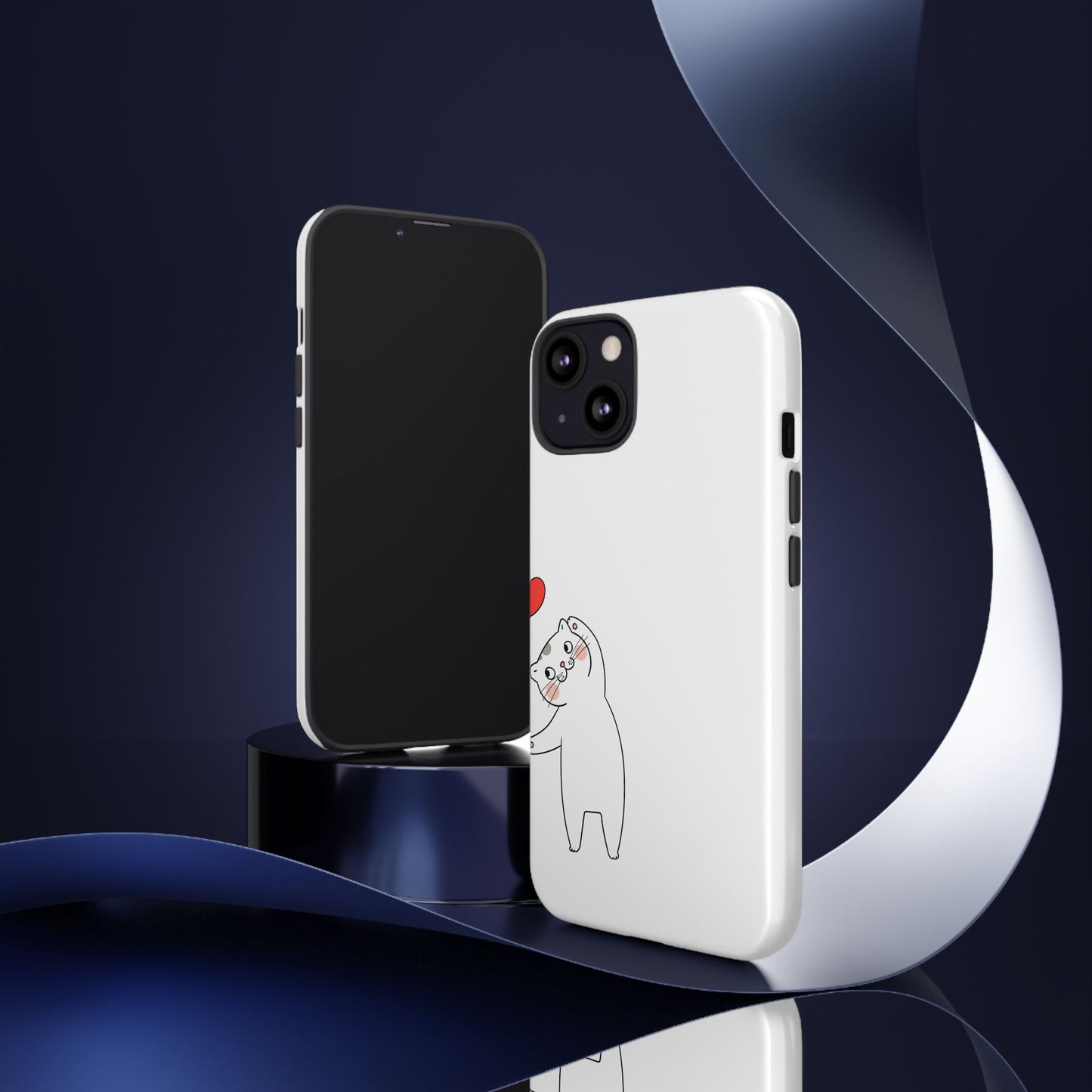 Tough Phone Case, Cute and Stylish Design, Durable Glossy Finish, Trendy Smartphone Protection for Daily Use