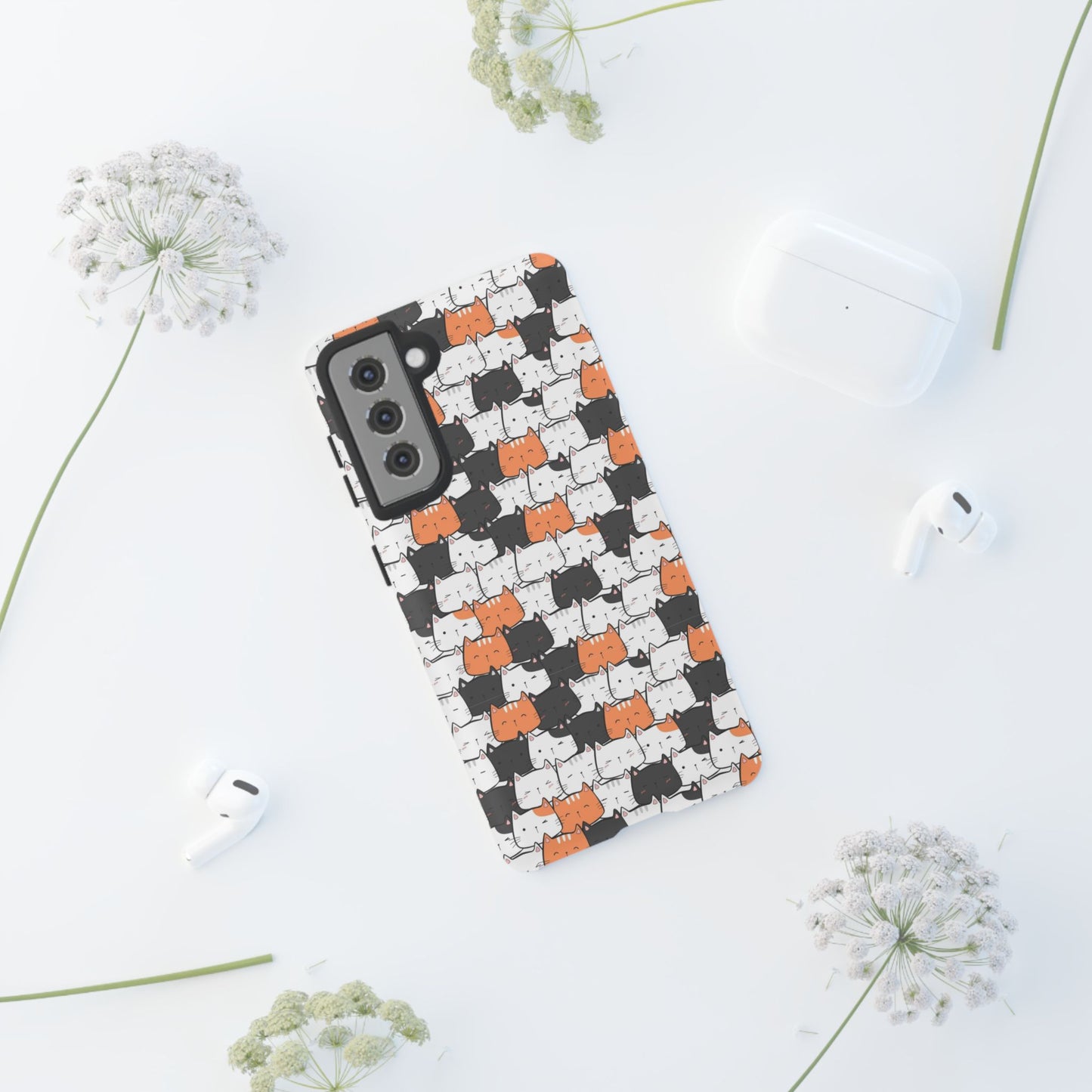 Durable Tough Phone Case, Cute and Stylish Glossy Finish, Trendy Design for Smartphone Protection