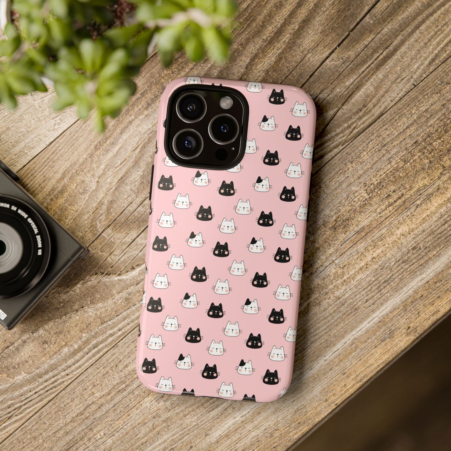 Durable Tough Phone Case, Glossy Fashionable Finish, Trendy and Cute, Stylish Everyday Cover, Smartphone Protection
