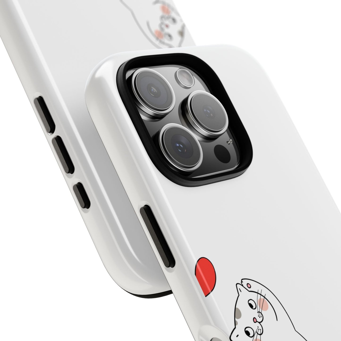 Tough Phone Case, Cute and Stylish Design, Durable Glossy Finish, Trendy Smartphone Protection for Daily Use