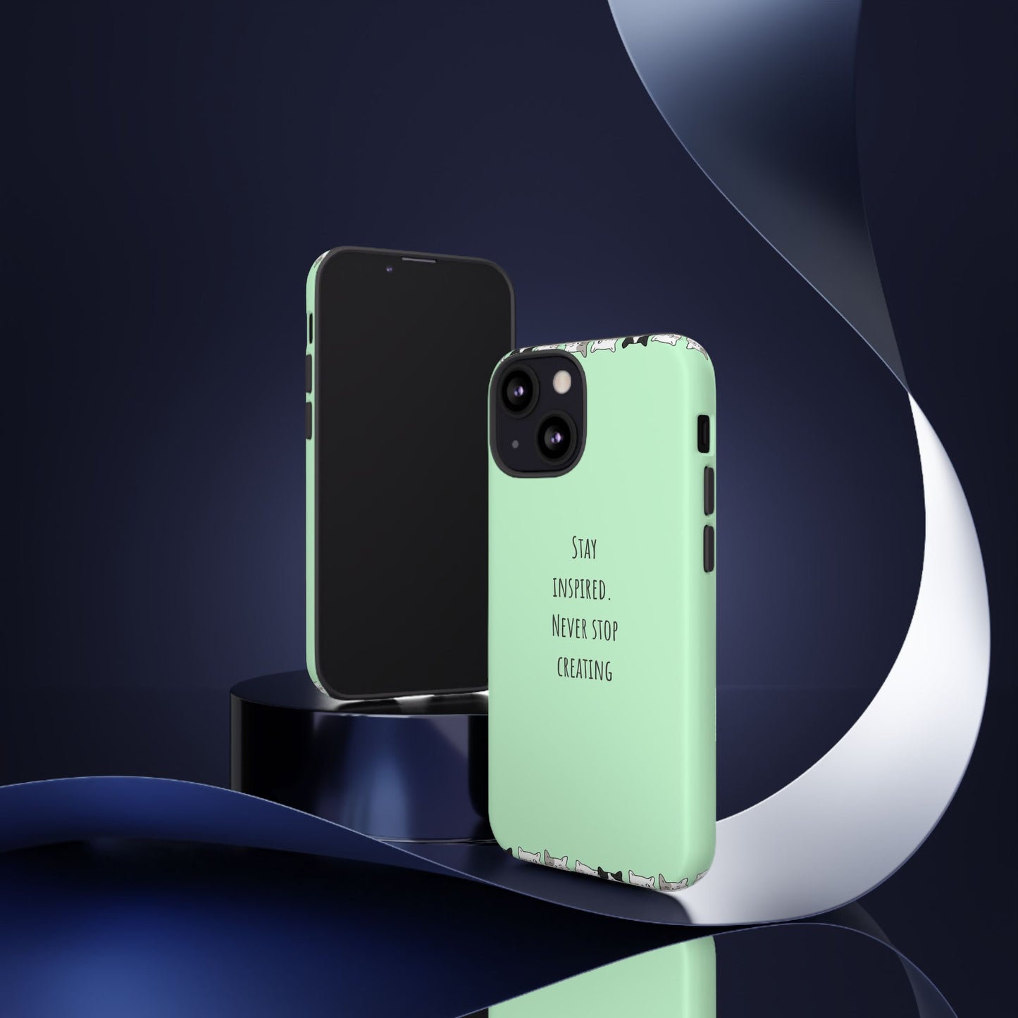 Tough Phone Case, Trendy Durable Glossy Finish, Stylish and Cute Smartphone Cover for Daily Use