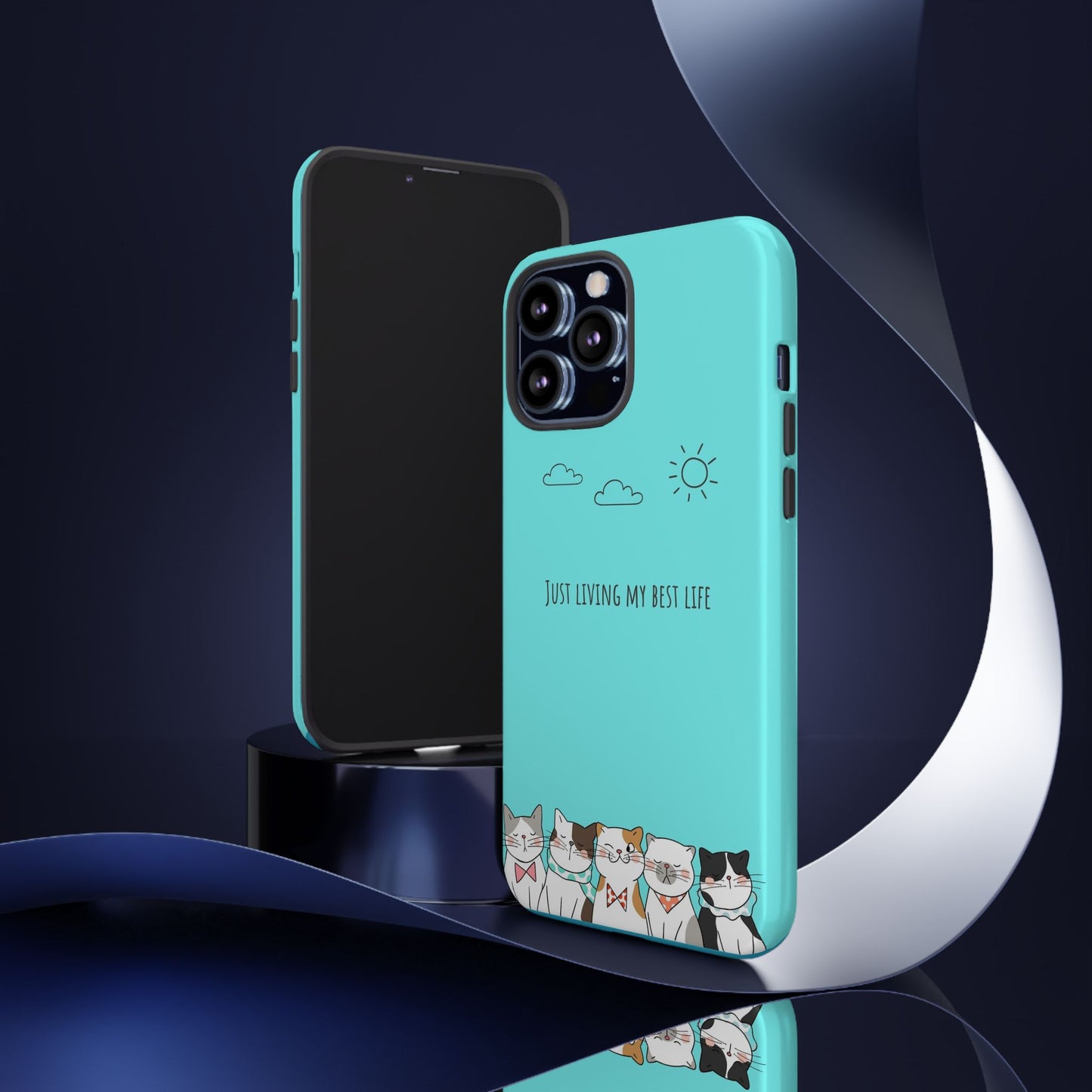 Durable Tough Phone Case, Stylish Trendy Glossy Finish, Cute Design for Smartphone Protection