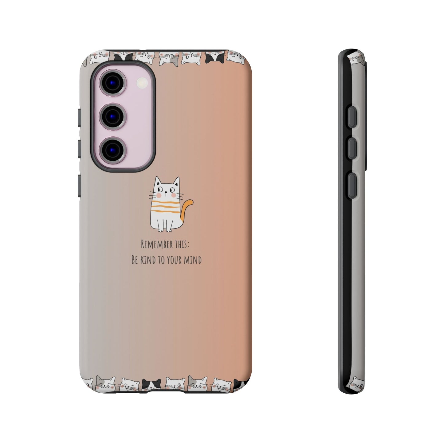 Durable Tough Phone Case, Cute Stylish Design, Glossy Trendy Cover for Smartphone Protection