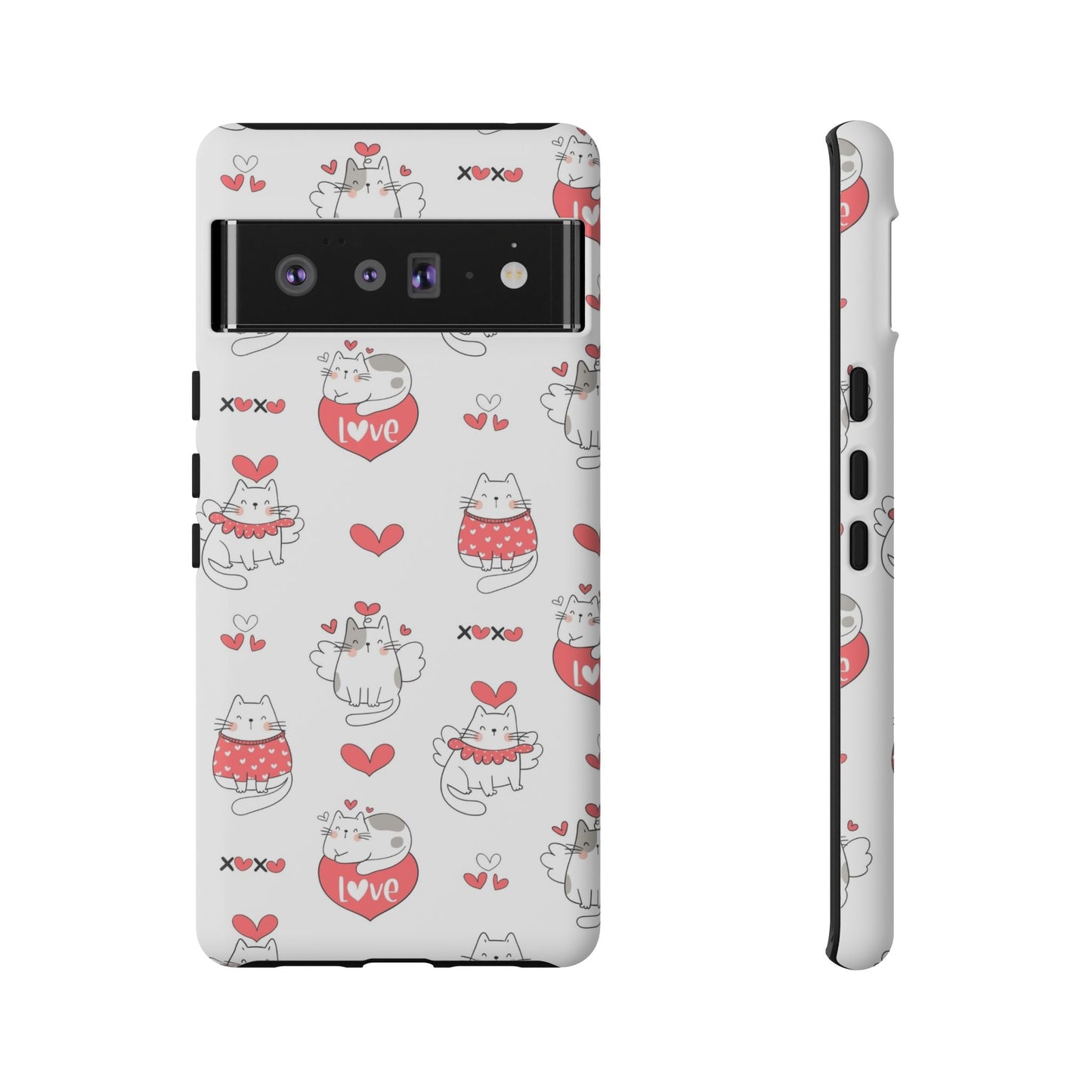 Durable Tough Phone Case, Trendy Glossy Cover, Stylish Cute Design, Perfect for Smartphone Protection