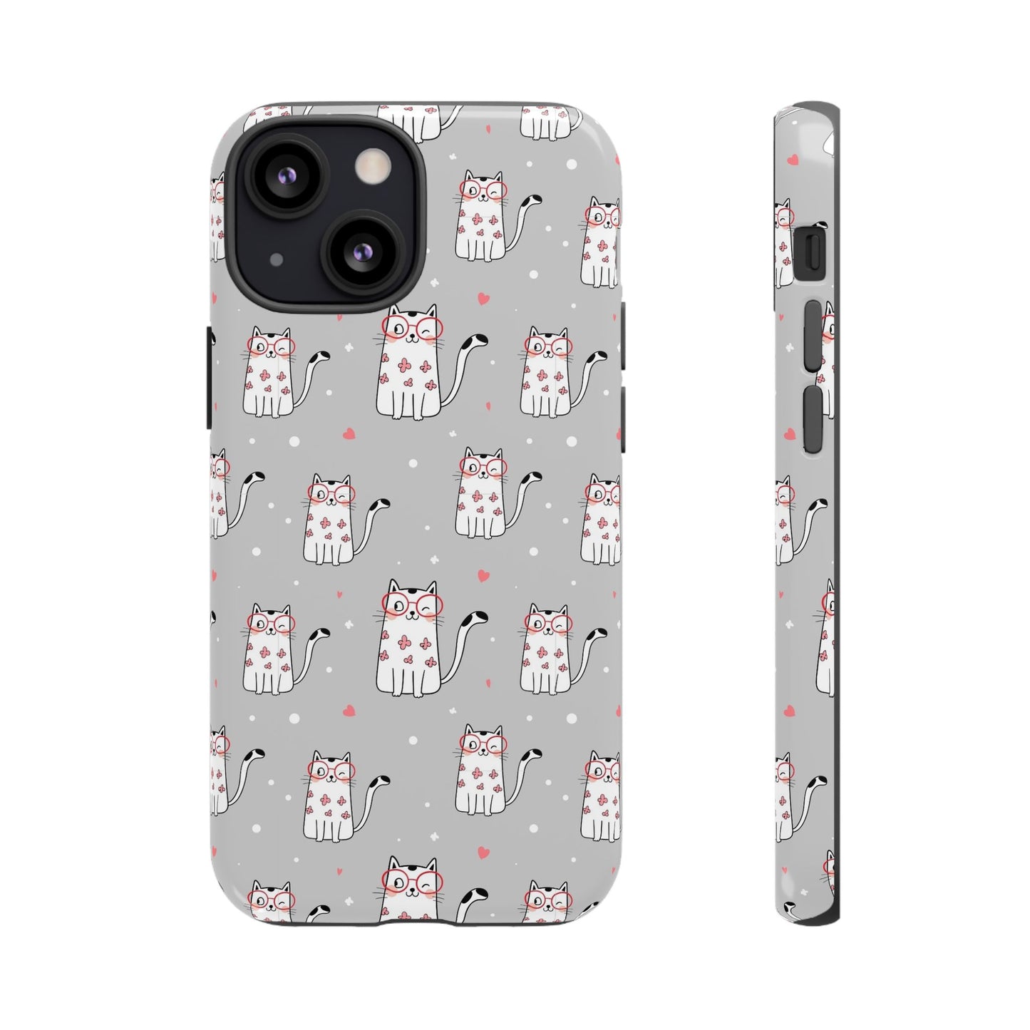 Durable Tough Phone Case, Stylish Glossy Cover, Trendy Cute Design, Perfect for Smartphone Use