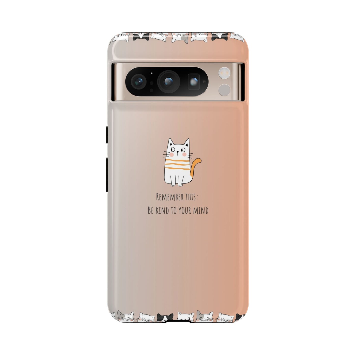 Durable Tough Phone Case, Cute Stylish Design, Glossy Trendy Cover for Smartphone Protection