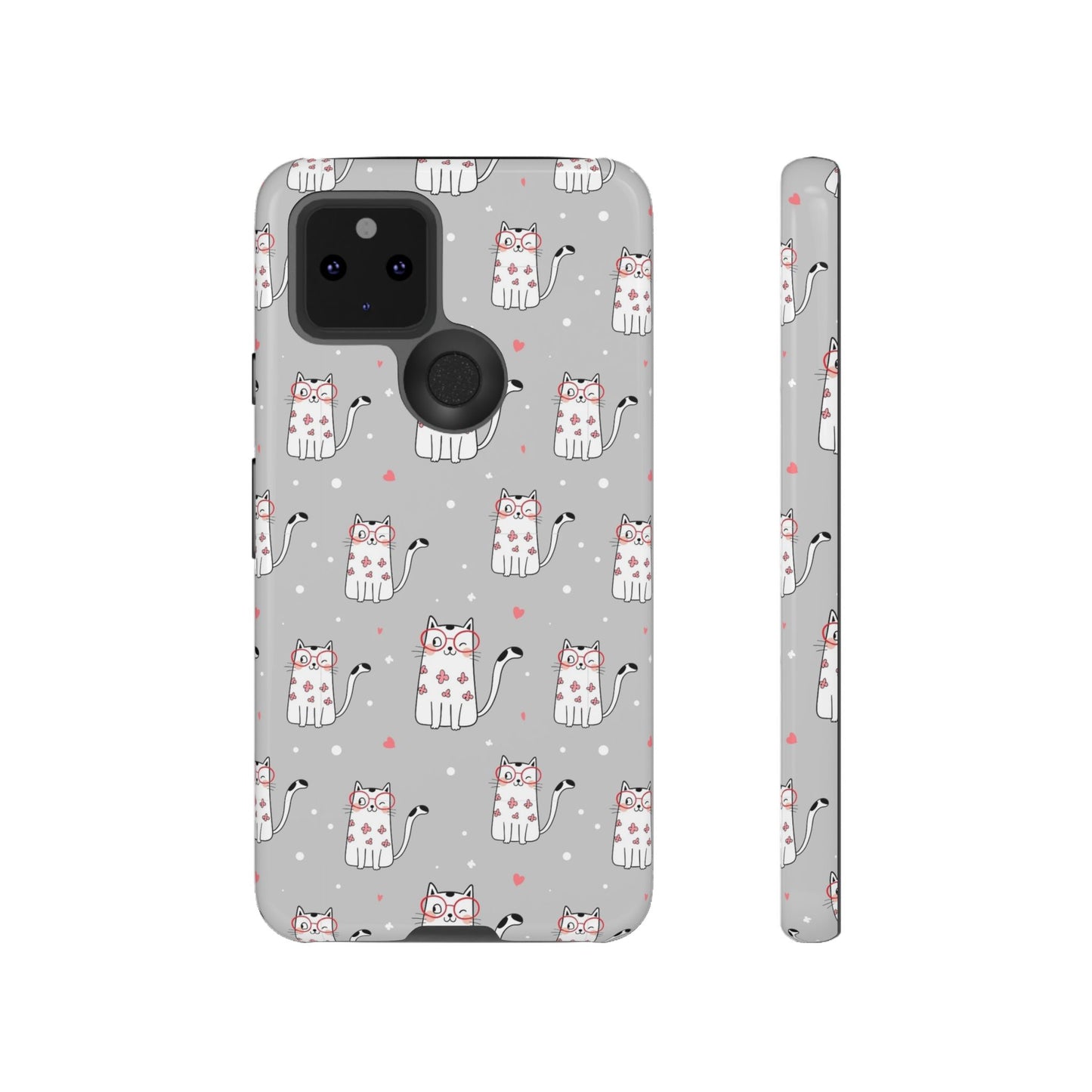 Durable Tough Phone Case, Stylish Glossy Cover, Trendy Cute Design, Perfect for Smartphone Use