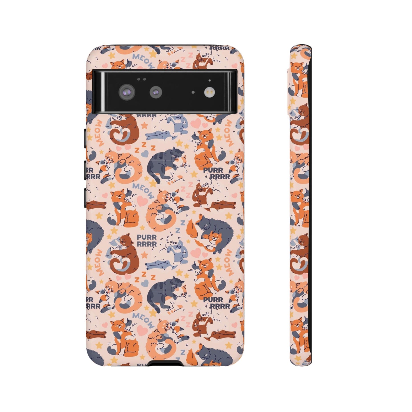 Durable Tough Phone Case, Trendy Cute Glossy Design, Stylish Smartphone Protection for Everyday Use