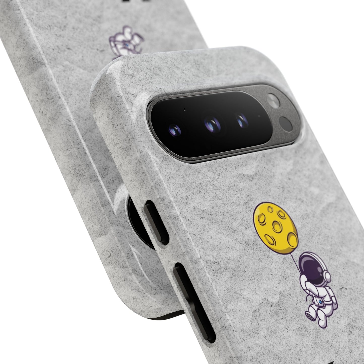 Astronaut Moon Phone Case - "Dust in My Veins" Durable Tough Case