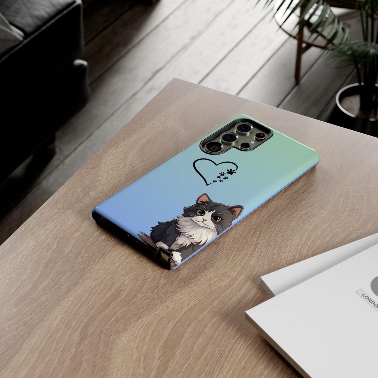 Tough Phone Case, Cute and Stylish Glossy Finish, Trendy Durable Design, Smartphone Protection