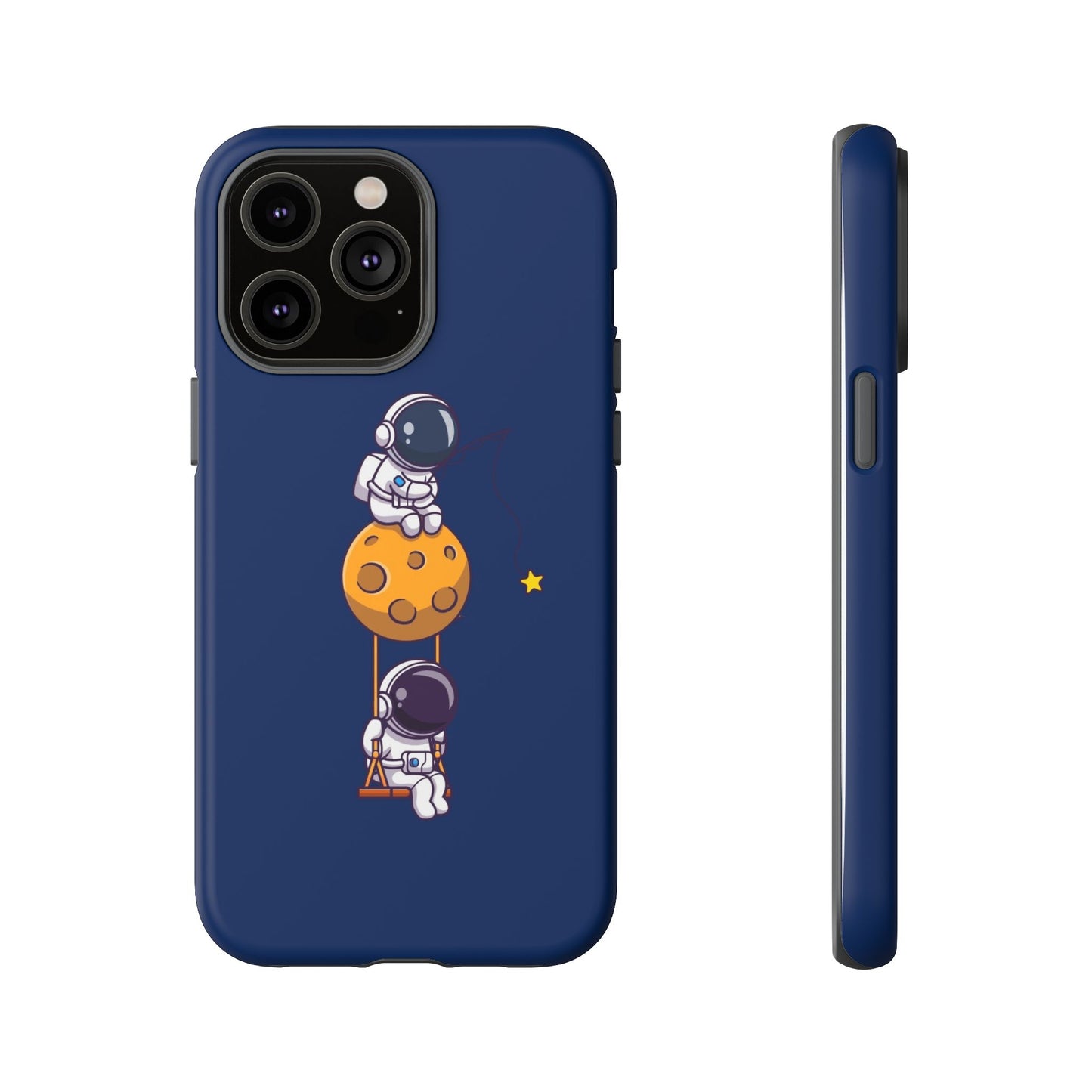 Astronaut Adventure Phone Case - Galaxy Design with Space Explorers
