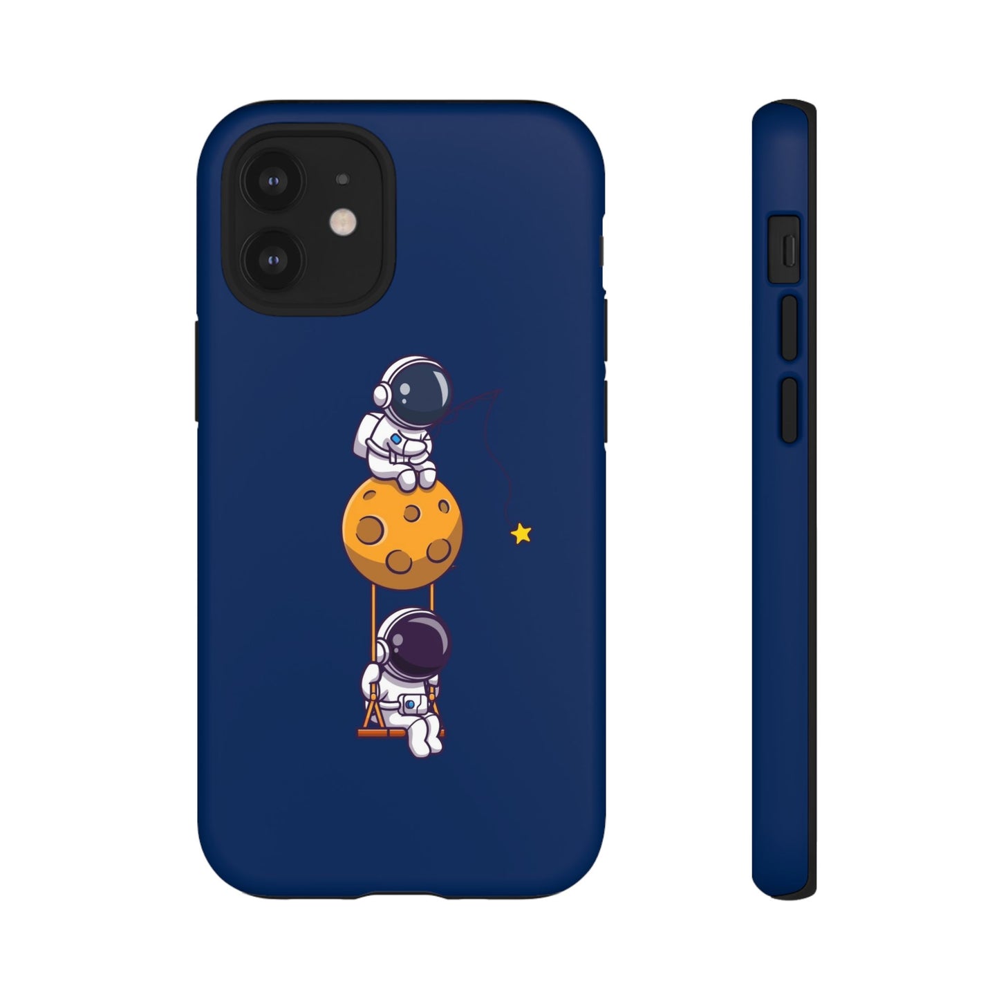 Astronaut Adventure Phone Case - Galaxy Design with Space Explorers