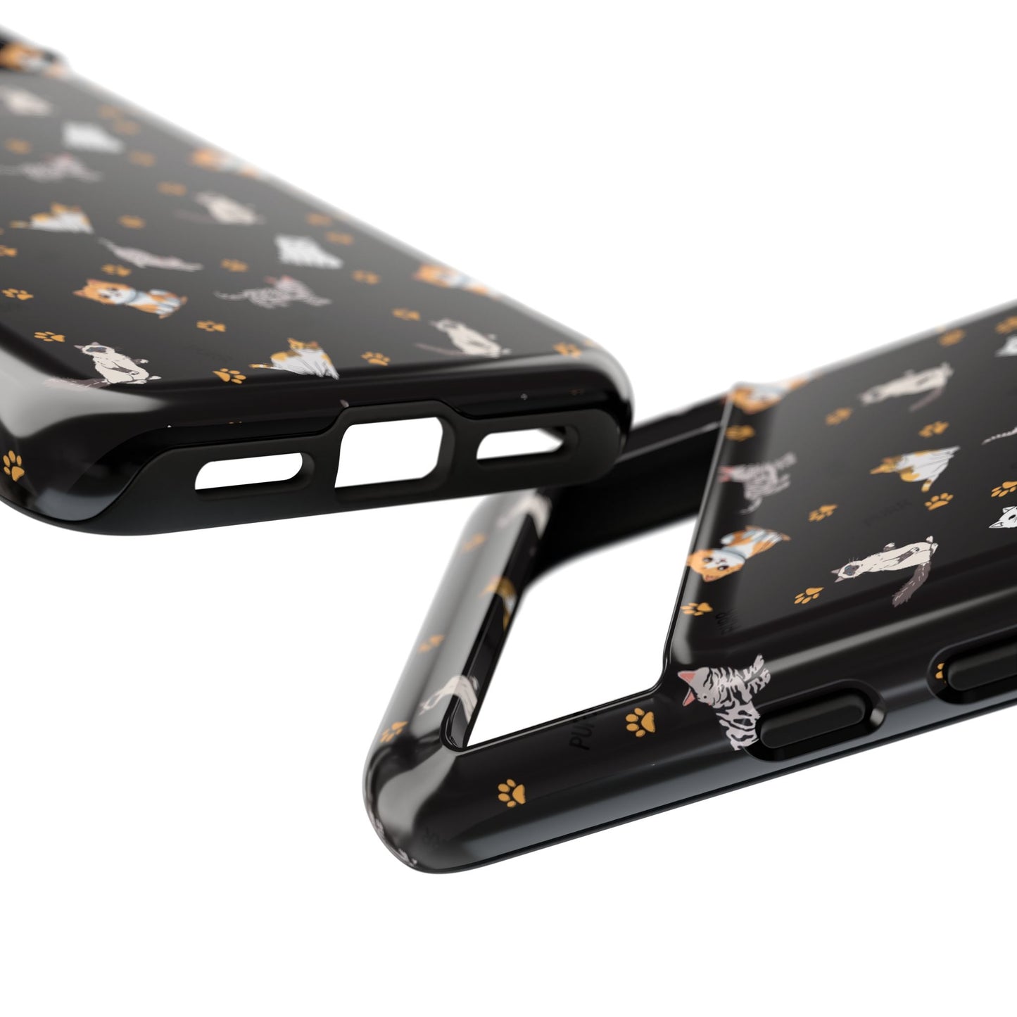 Durable Tough Phone Case, Stylish Glossy Finish, Trendy Cute Design, Everyday Protection for Smartphones