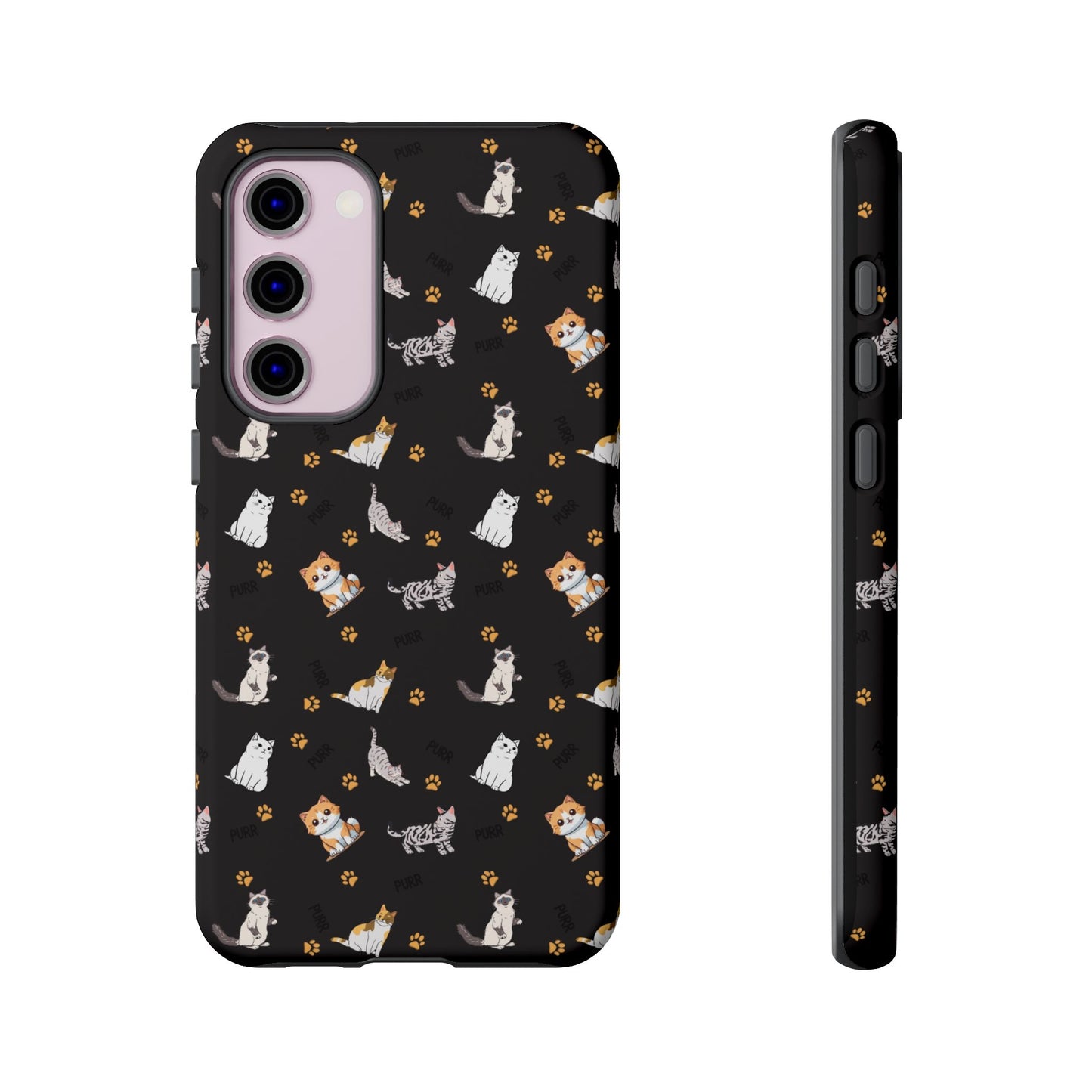 Durable Tough Phone Case, Stylish Glossy Finish, Trendy Cute Design, Everyday Protection for Smartphones