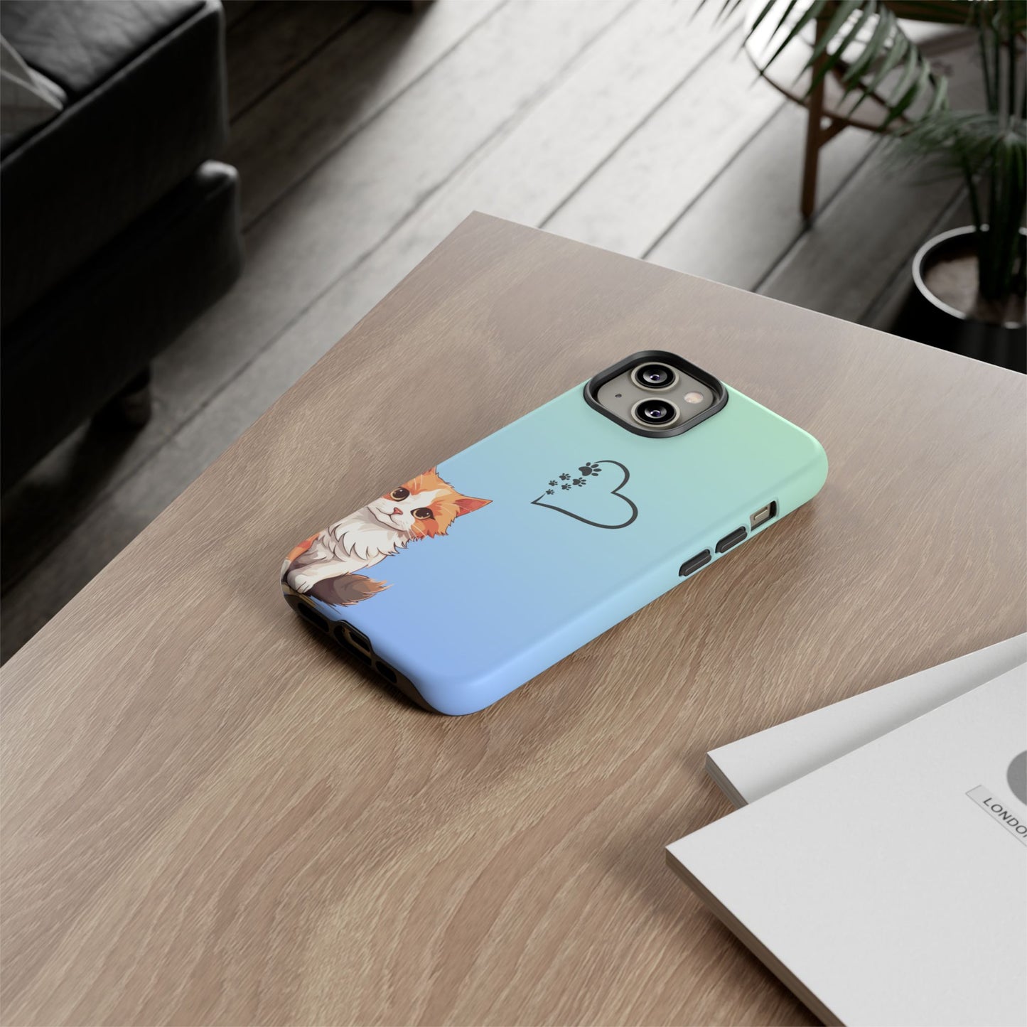 Trendy Tough Phone Case, Glossy Finish, Durable and Stylish, Cute Design for Smartphone Protection