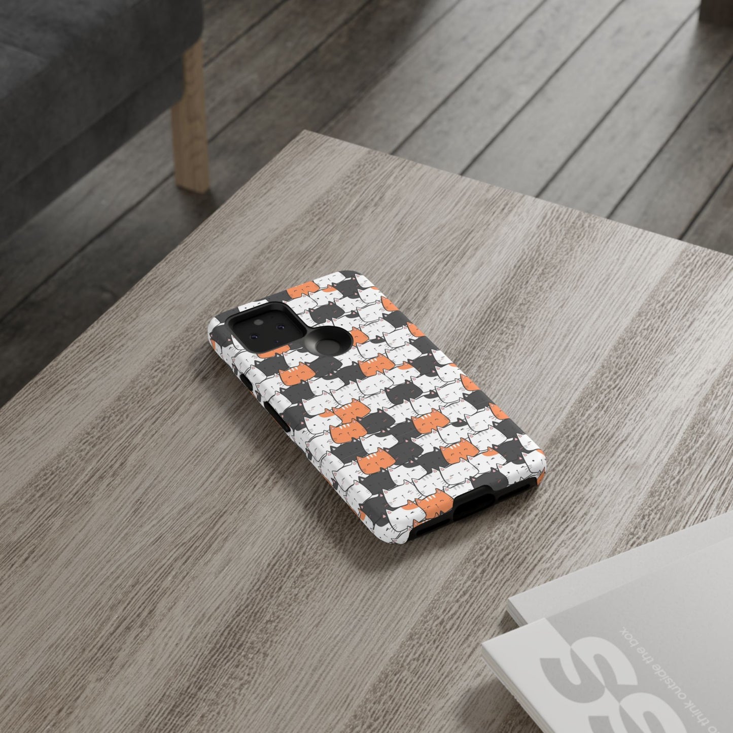 Durable Tough Phone Case, Cute and Stylish Glossy Finish, Trendy Design for Smartphone Protection