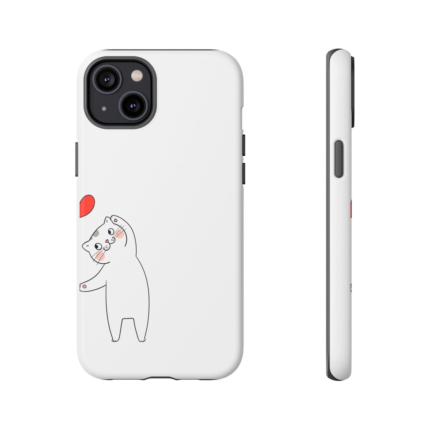Tough Phone Case, Cute and Stylish Design, Durable Glossy Finish, Trendy Smartphone Protection for Daily Use