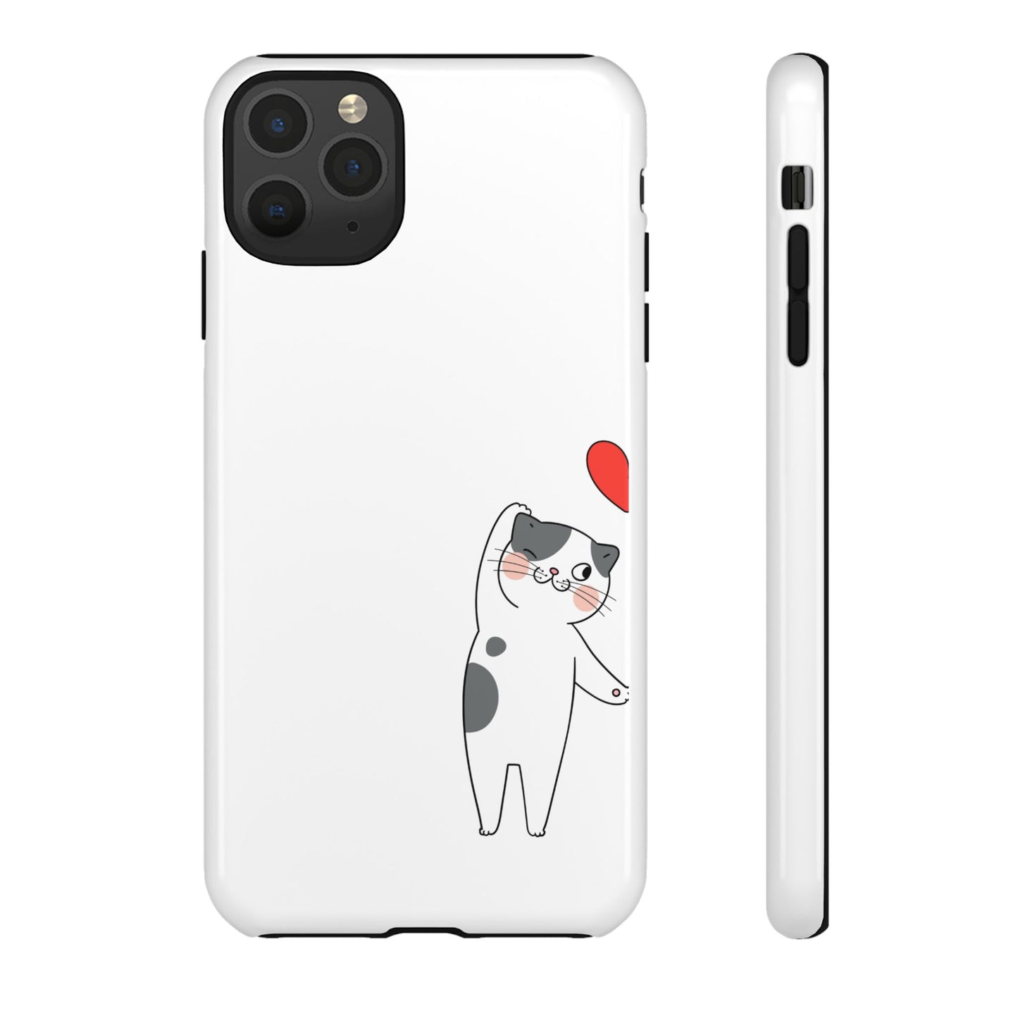 Tough Phone Case, Durable and Trendy Glossy Finish, Cute Stylish Design, Everyday Smartphone Protection