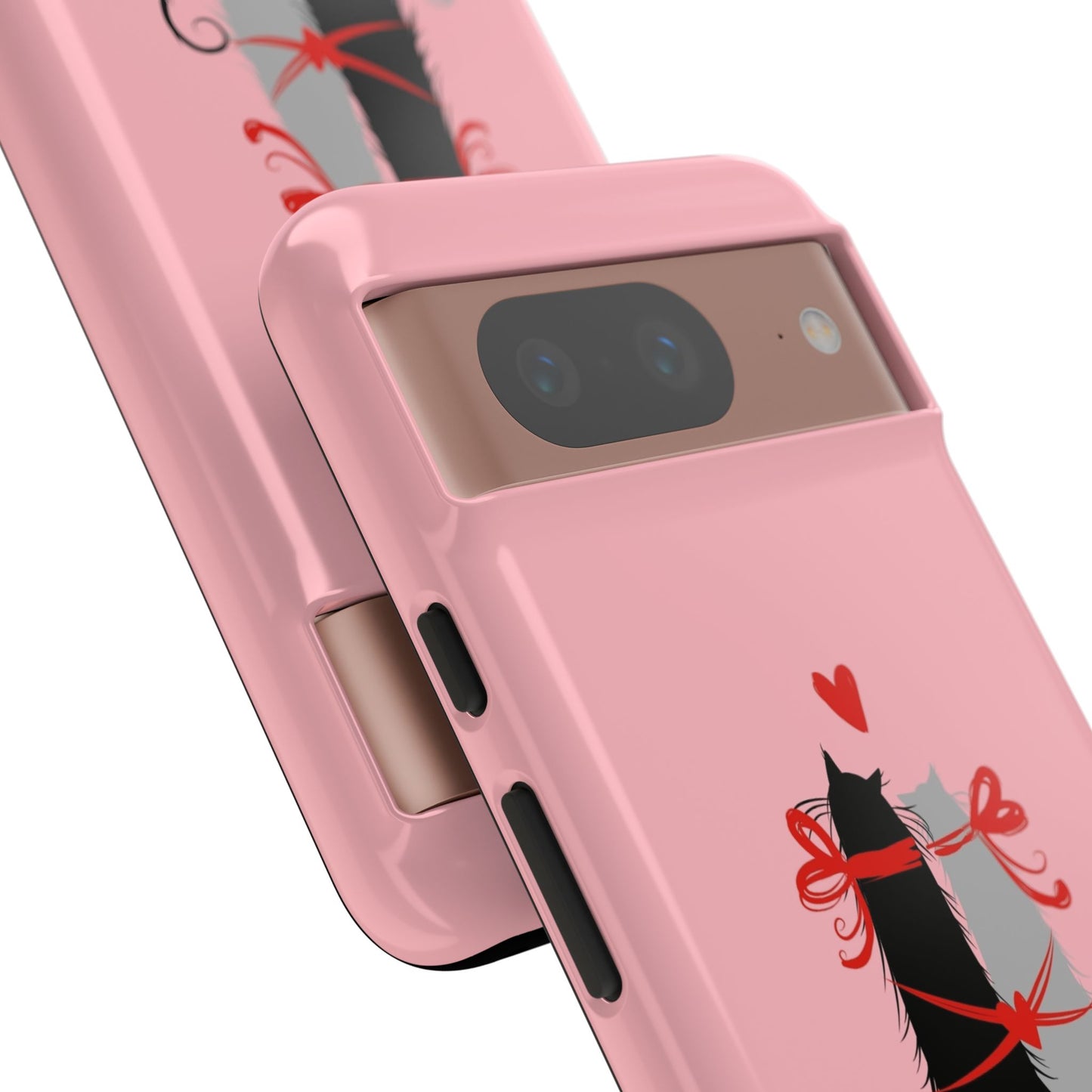 Cute Tough Phone Case, Trendy Glossy Finish, Durable and Fashionable, Stylish Everyday Cover, Smartphone Protection