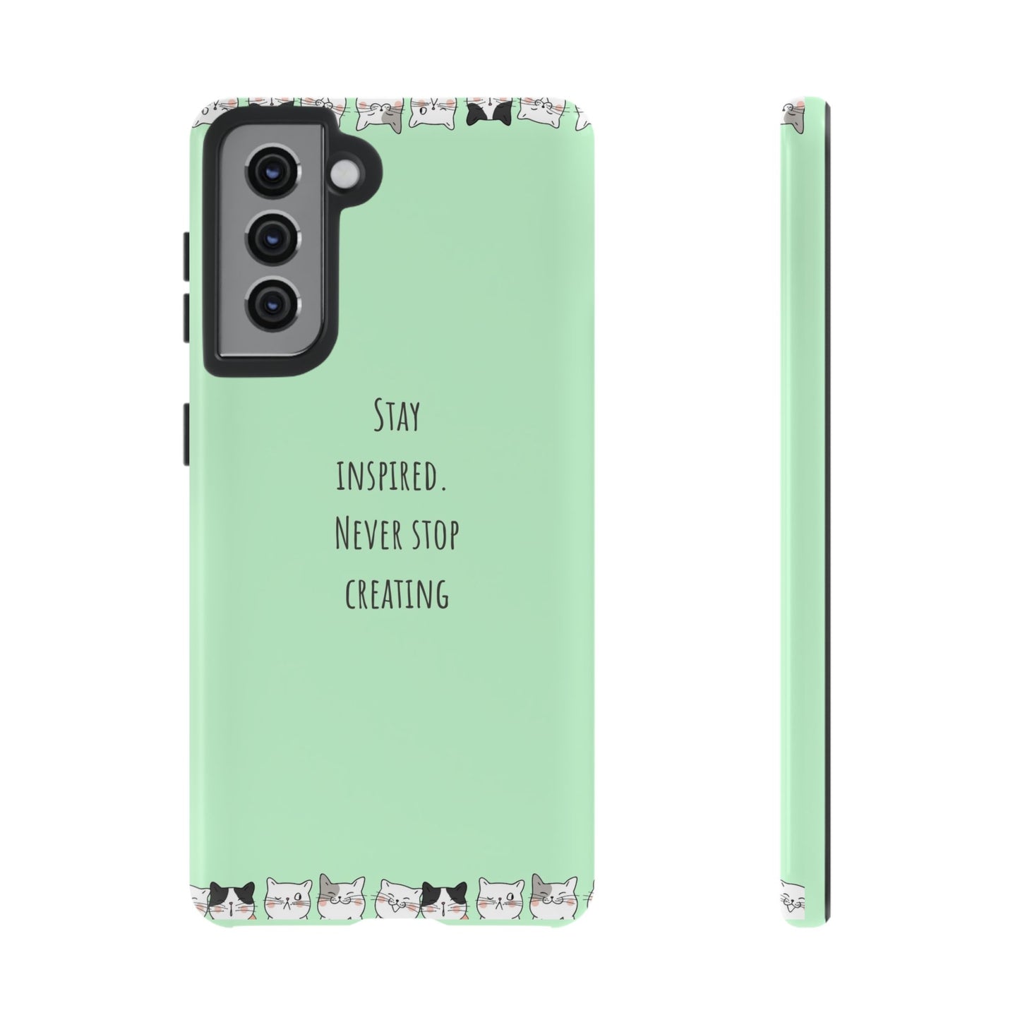 Tough Phone Case, Trendy Durable Glossy Finish, Stylish and Cute Smartphone Cover for Daily Use
