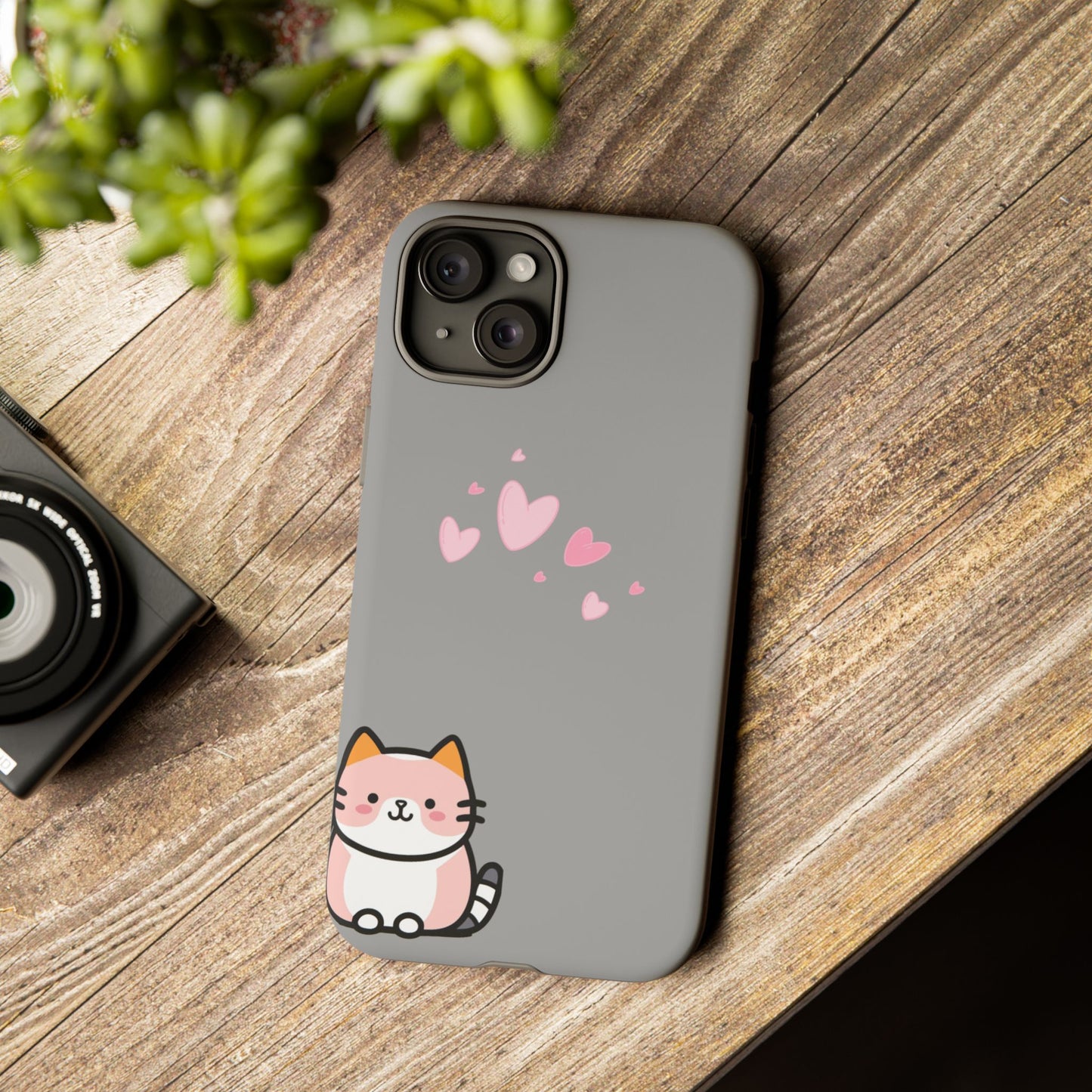 Stylish Tough Phone Case, Durable Glossy Cover, Cute Trendy Design, Perfect Smartphone Protection