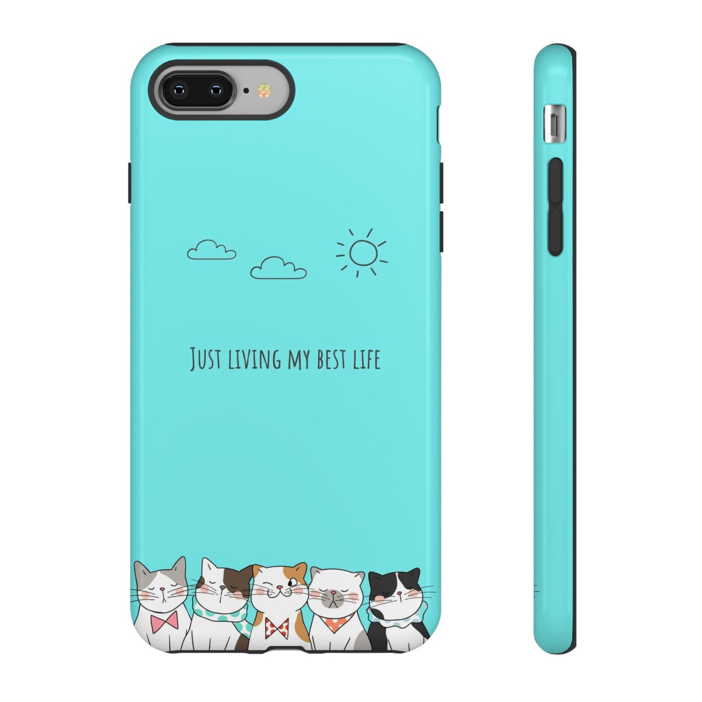 Durable Tough Phone Case, Stylish Trendy Glossy Finish, Cute Design for Smartphone Protection
