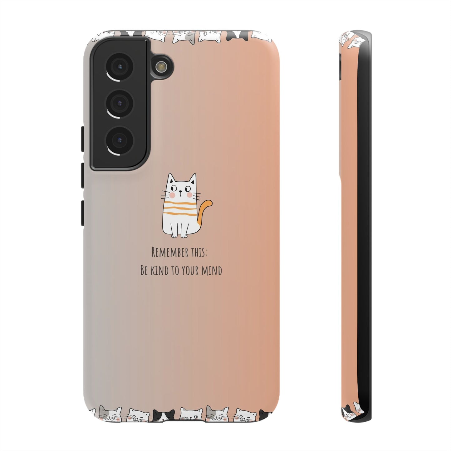 Durable Tough Phone Case, Cute Stylish Design, Glossy Trendy Cover for Smartphone Protection