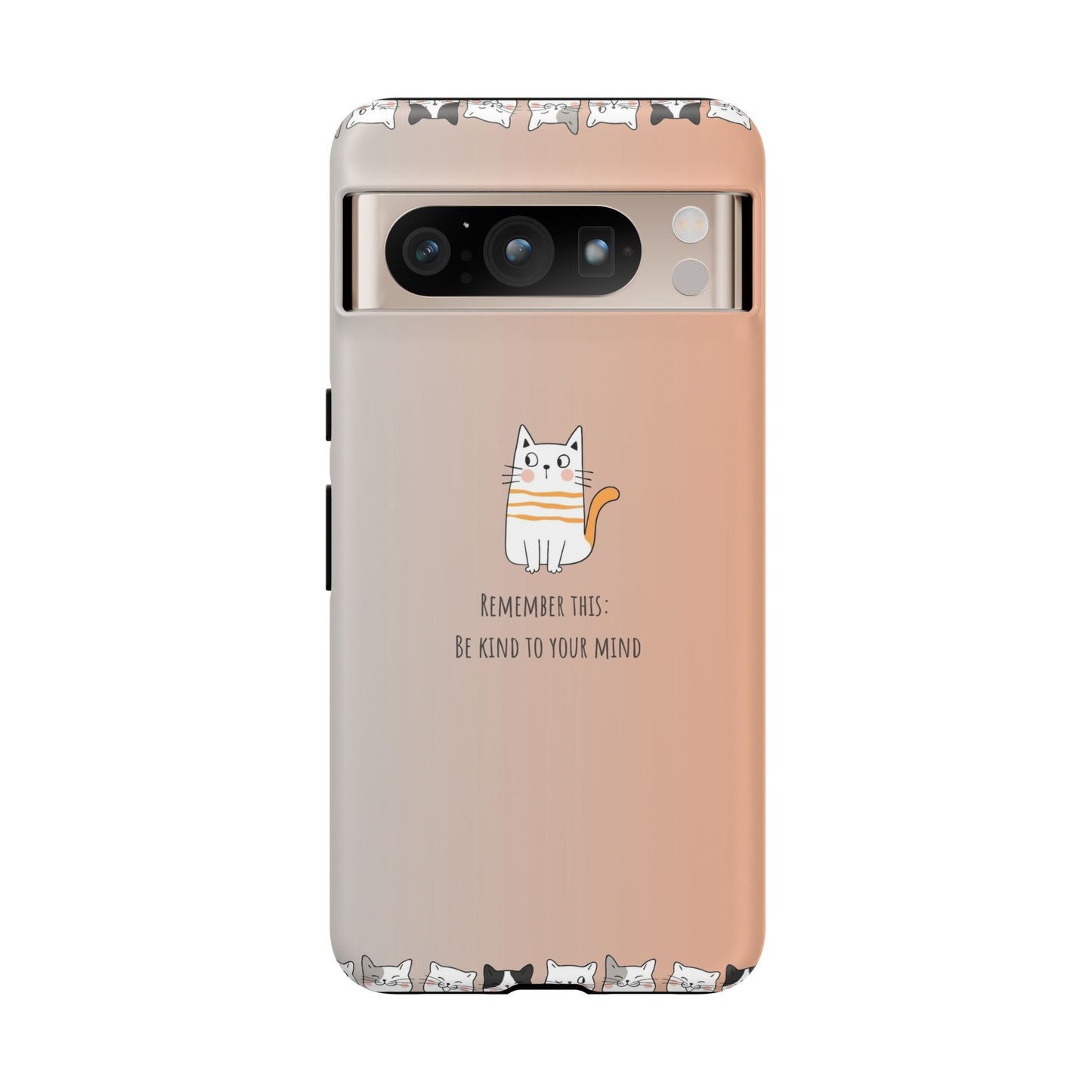 Durable Tough Phone Case, Cute Stylish Design, Glossy Trendy Cover for Smartphone Protection