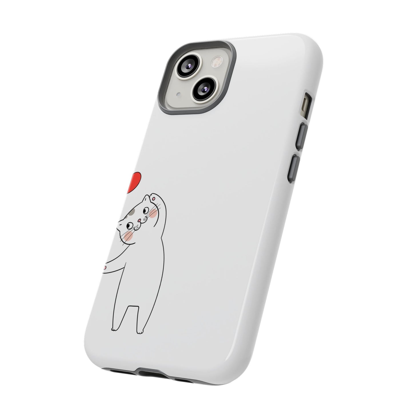 Tough Phone Case, Cute and Stylish Design, Durable Glossy Finish, Trendy Smartphone Protection for Daily Use