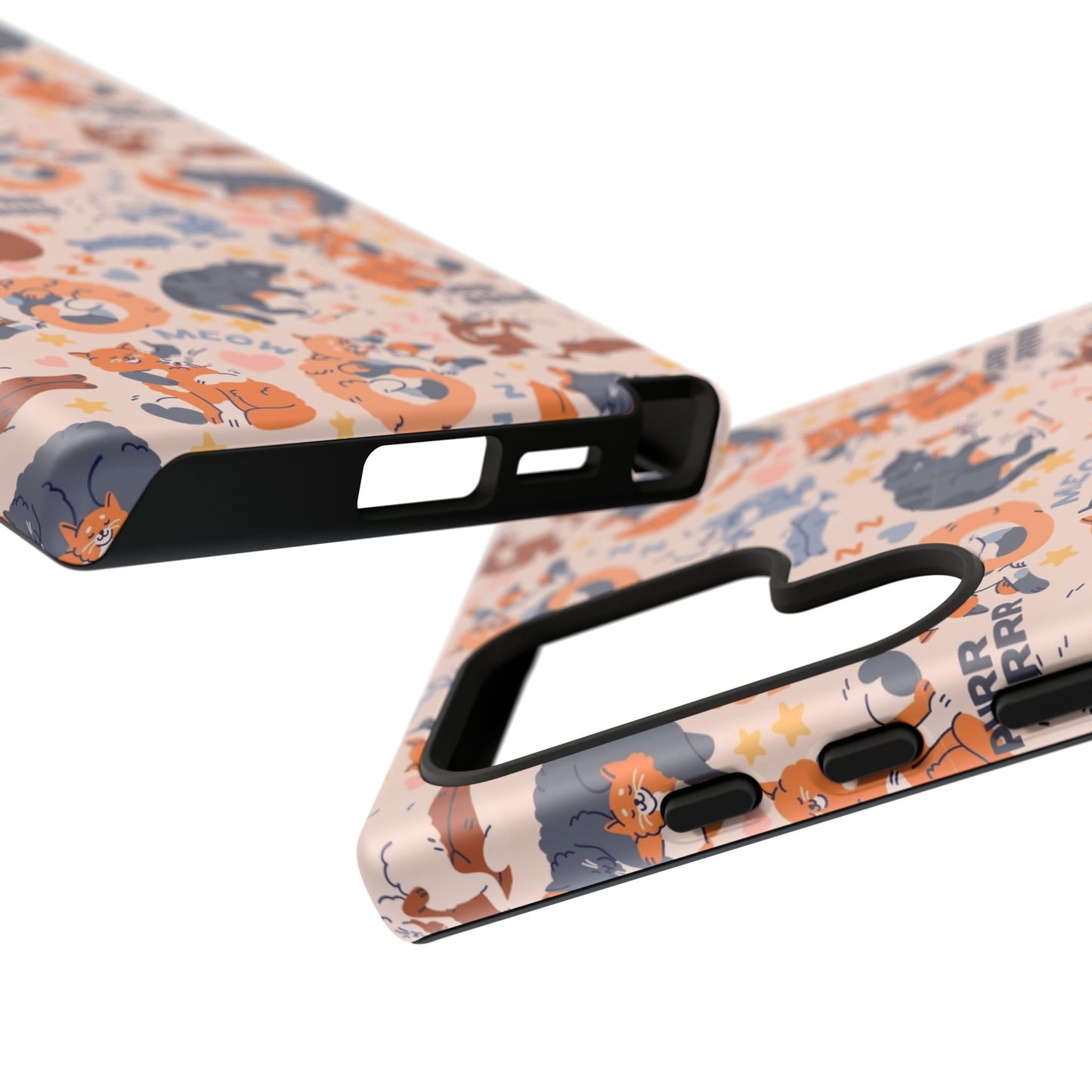 Durable Tough Phone Case, Trendy Cute Glossy Design, Stylish Smartphone Protection for Everyday Use