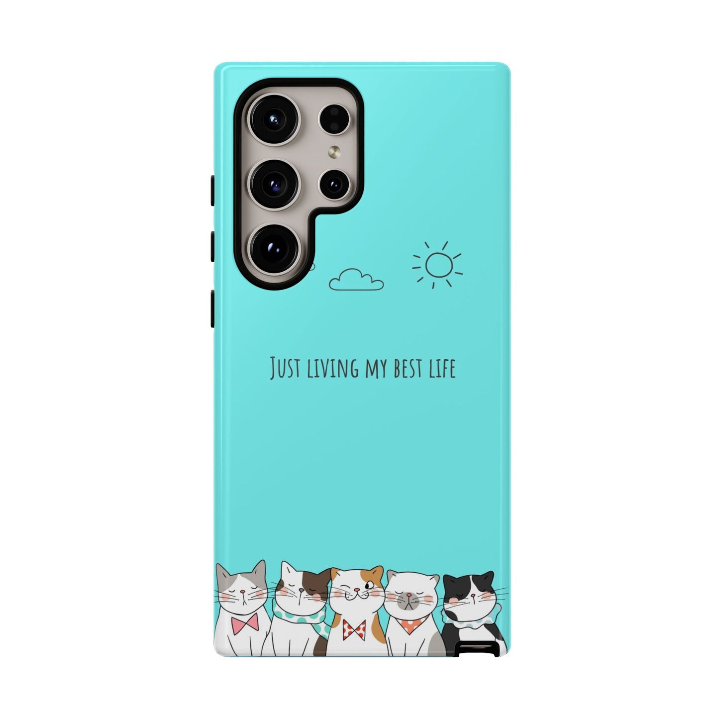 Durable Tough Phone Case, Stylish Trendy Glossy Finish, Cute Design for Smartphone Protection