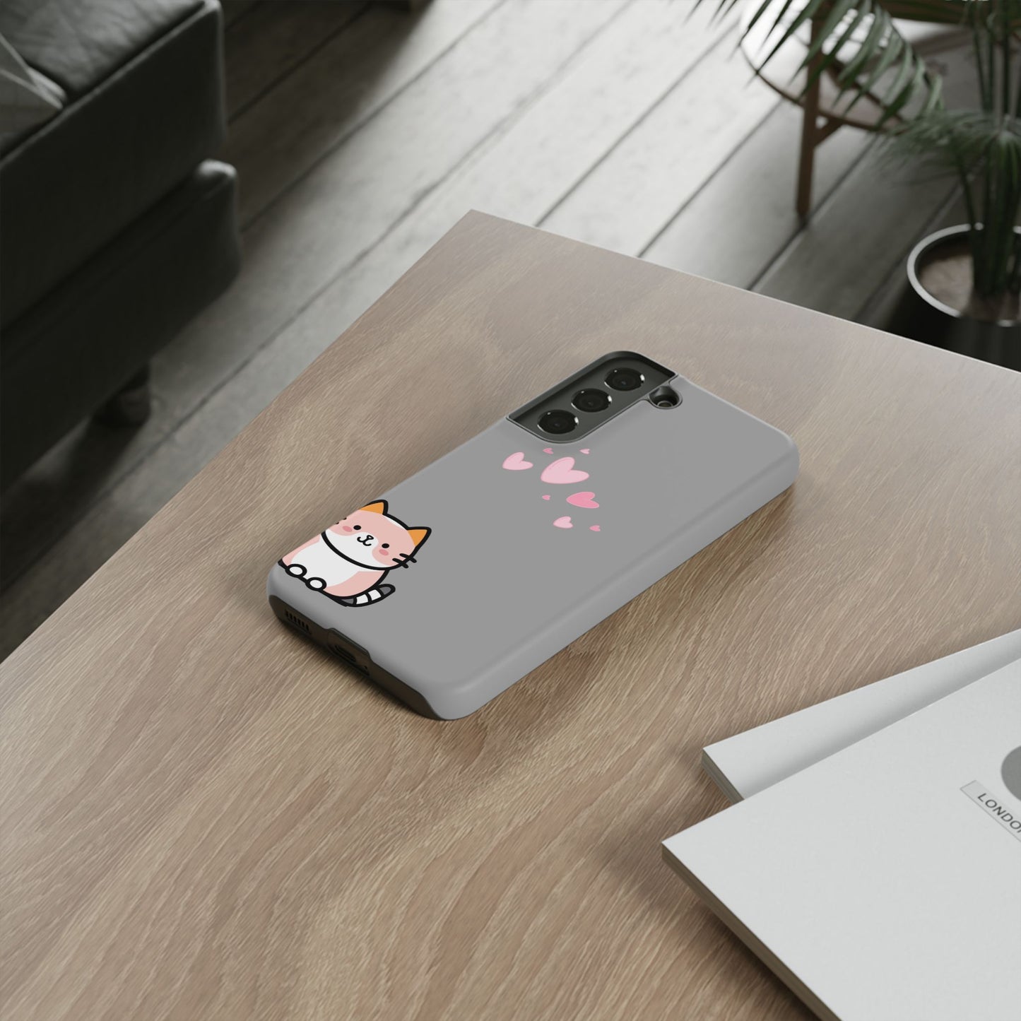 Stylish Tough Phone Case, Durable Glossy Cover, Cute Trendy Design, Perfect Smartphone Protection