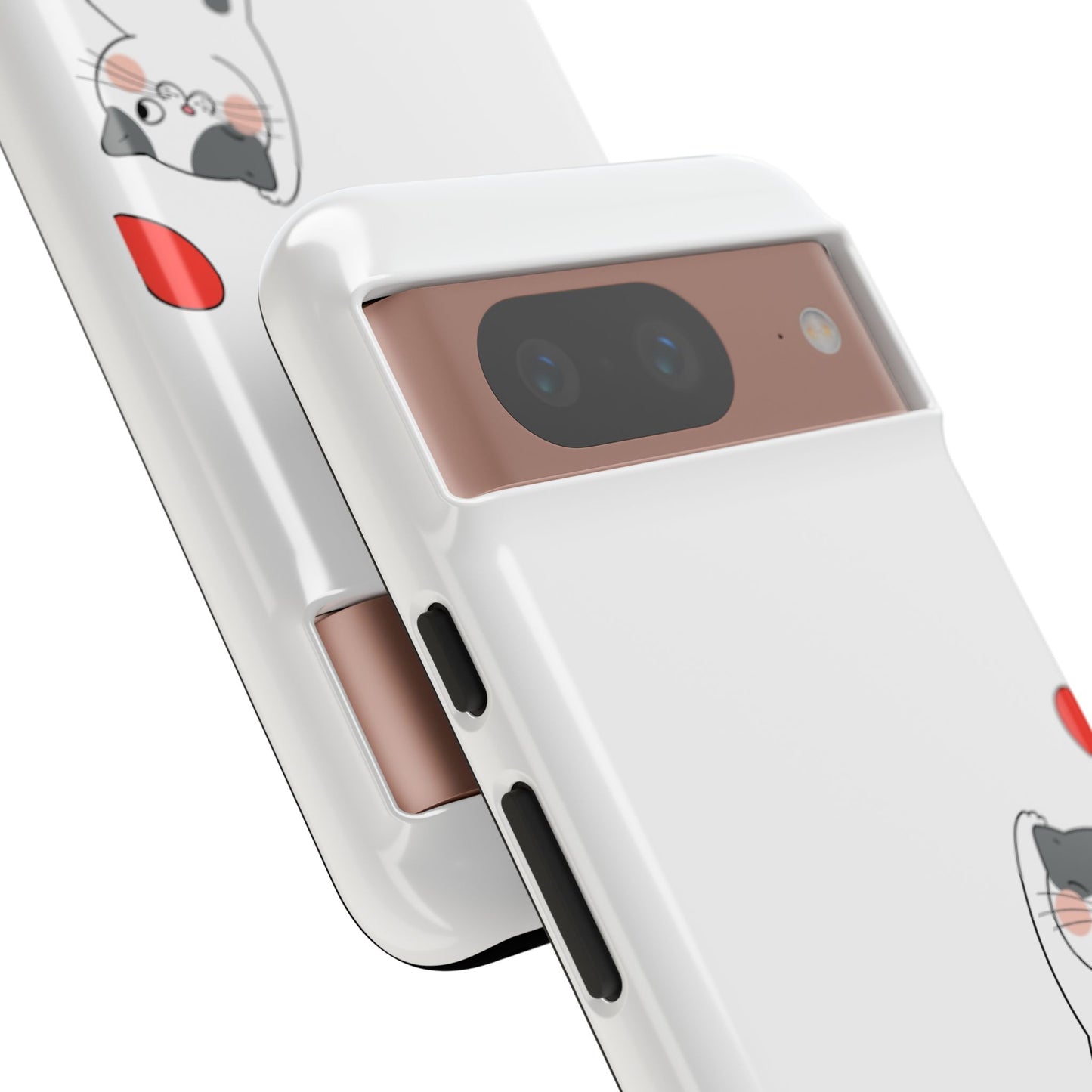 Tough Phone Case, Durable and Trendy Glossy Finish, Cute Stylish Design, Everyday Smartphone Protection