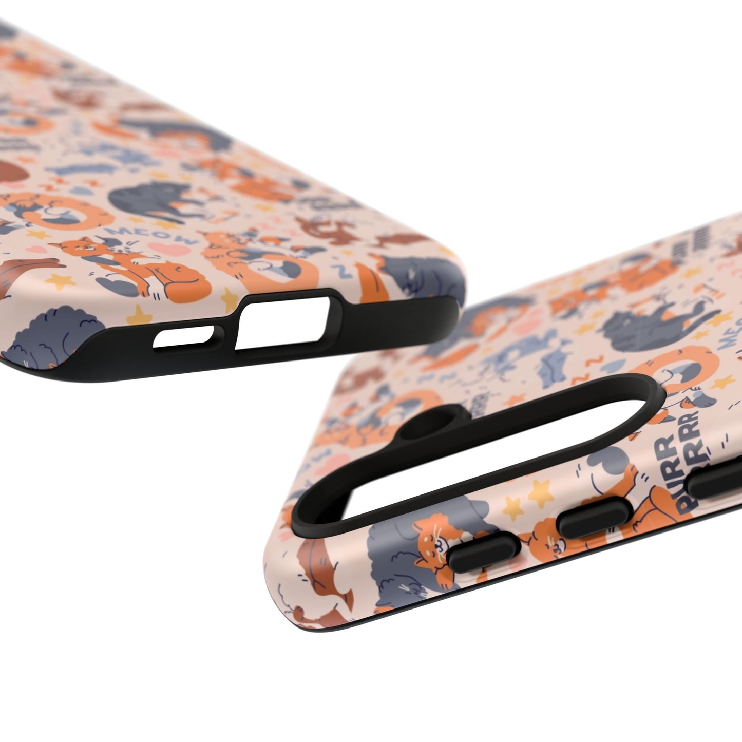 Durable Tough Phone Case, Trendy Cute Glossy Design, Stylish Smartphone Protection for Everyday Use