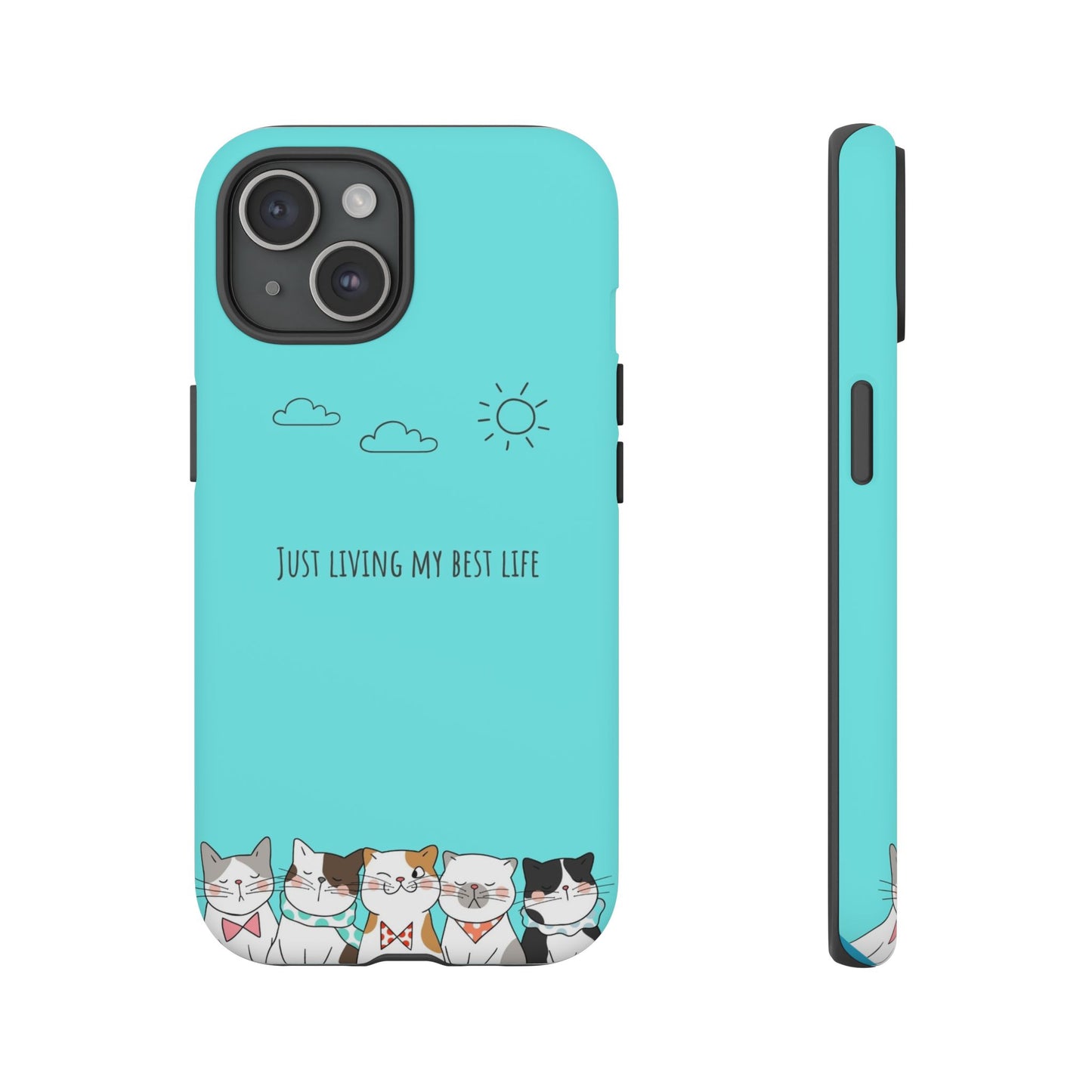 Durable Tough Phone Case, Stylish Trendy Glossy Finish, Cute Design for Smartphone Protection