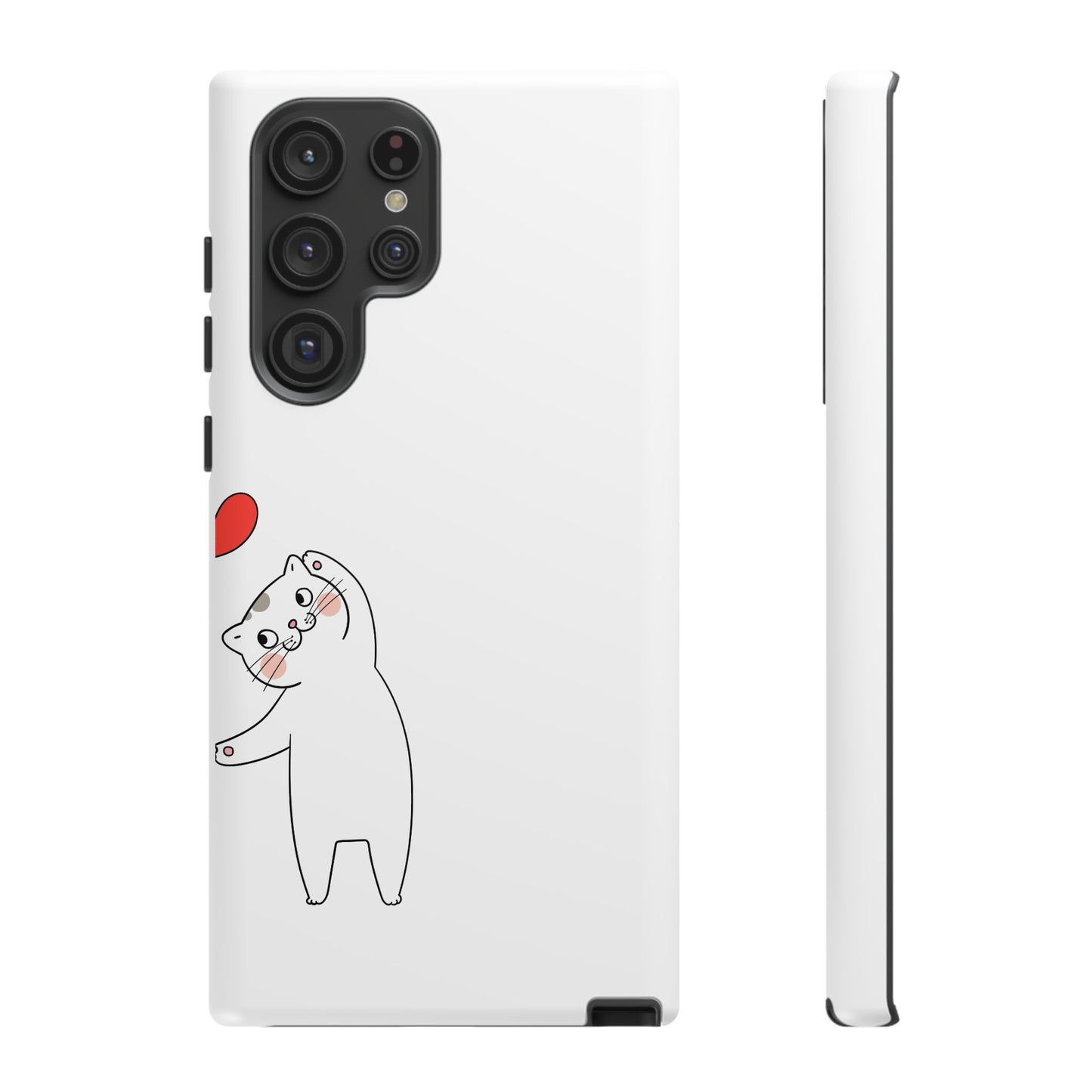 Tough Phone Case, Cute and Stylish Design, Durable Glossy Finish, Trendy Smartphone Protection for Daily Use