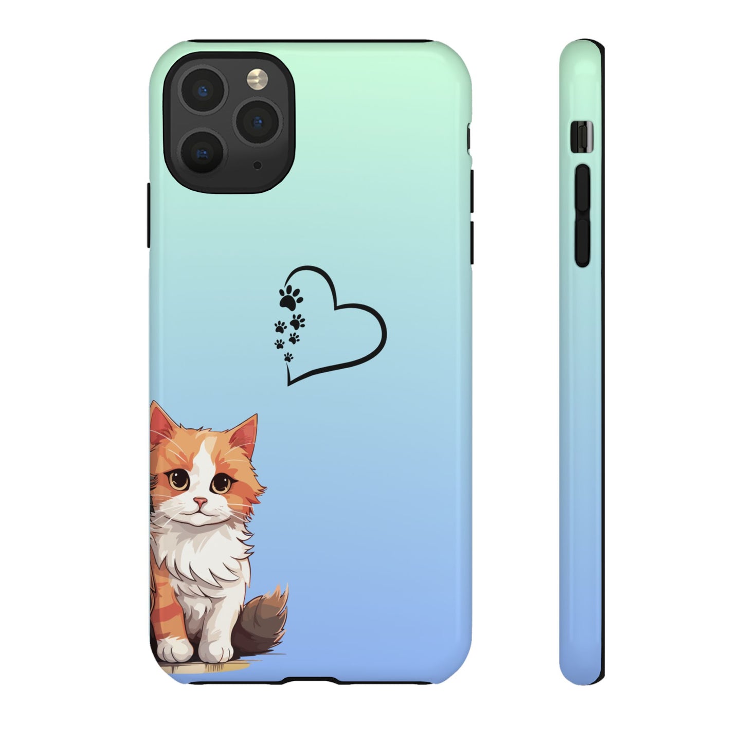 Trendy Tough Phone Case, Glossy Finish, Durable and Stylish, Cute Design for Smartphone Protection