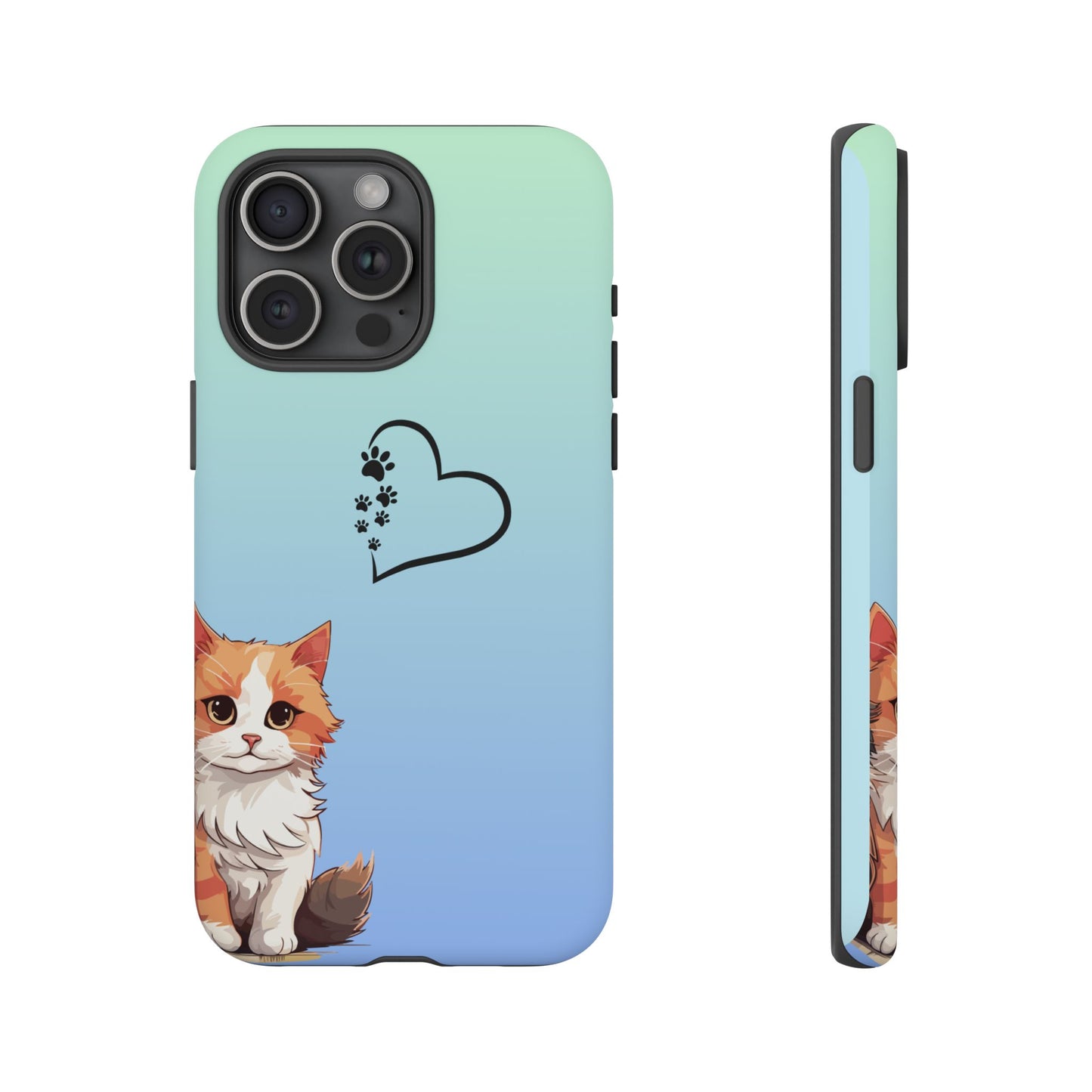 Trendy Tough Phone Case, Glossy Finish, Durable and Stylish, Cute Design for Smartphone Protection