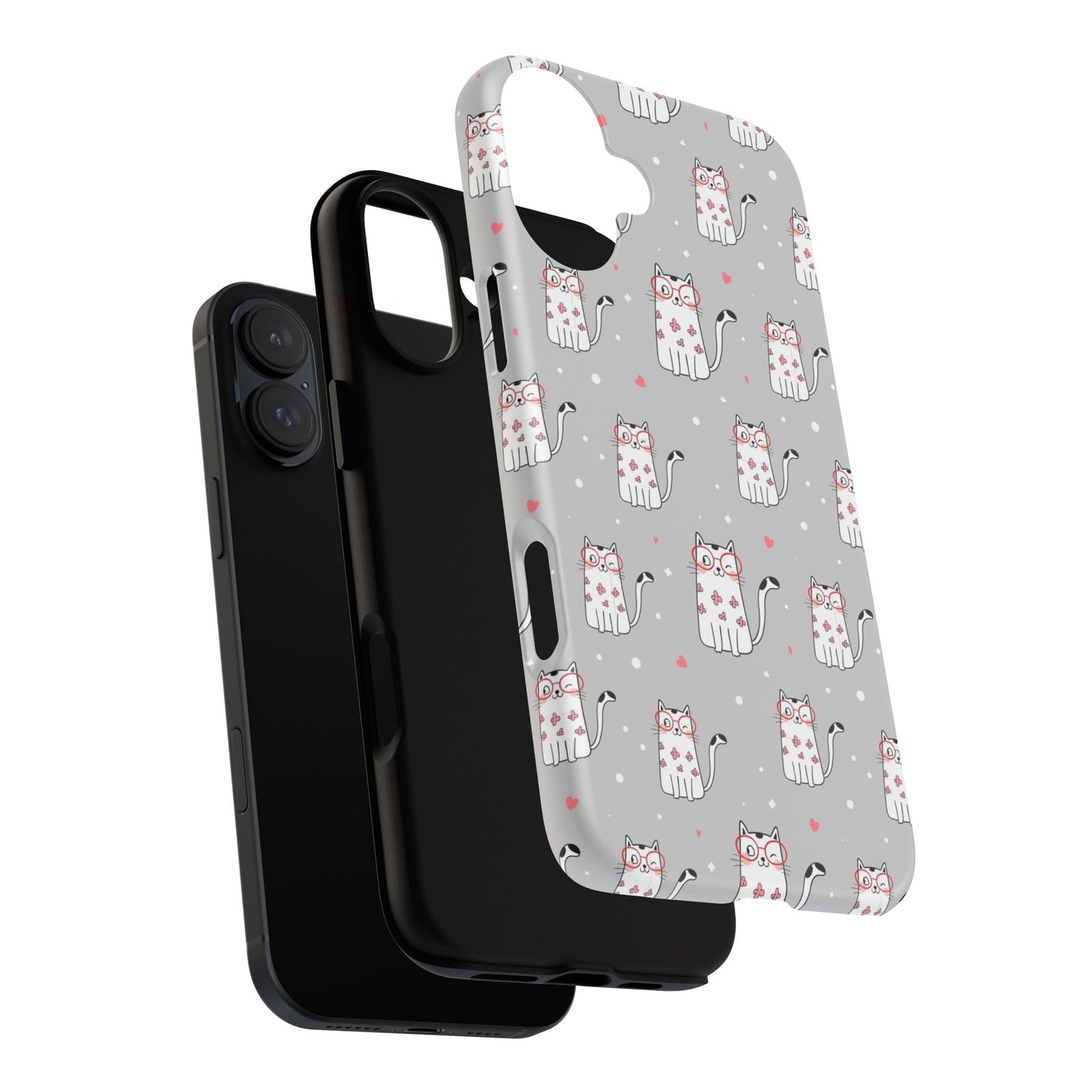 Durable Tough Phone Case, Stylish Glossy Cover, Trendy Cute Design, Perfect for Smartphone Use