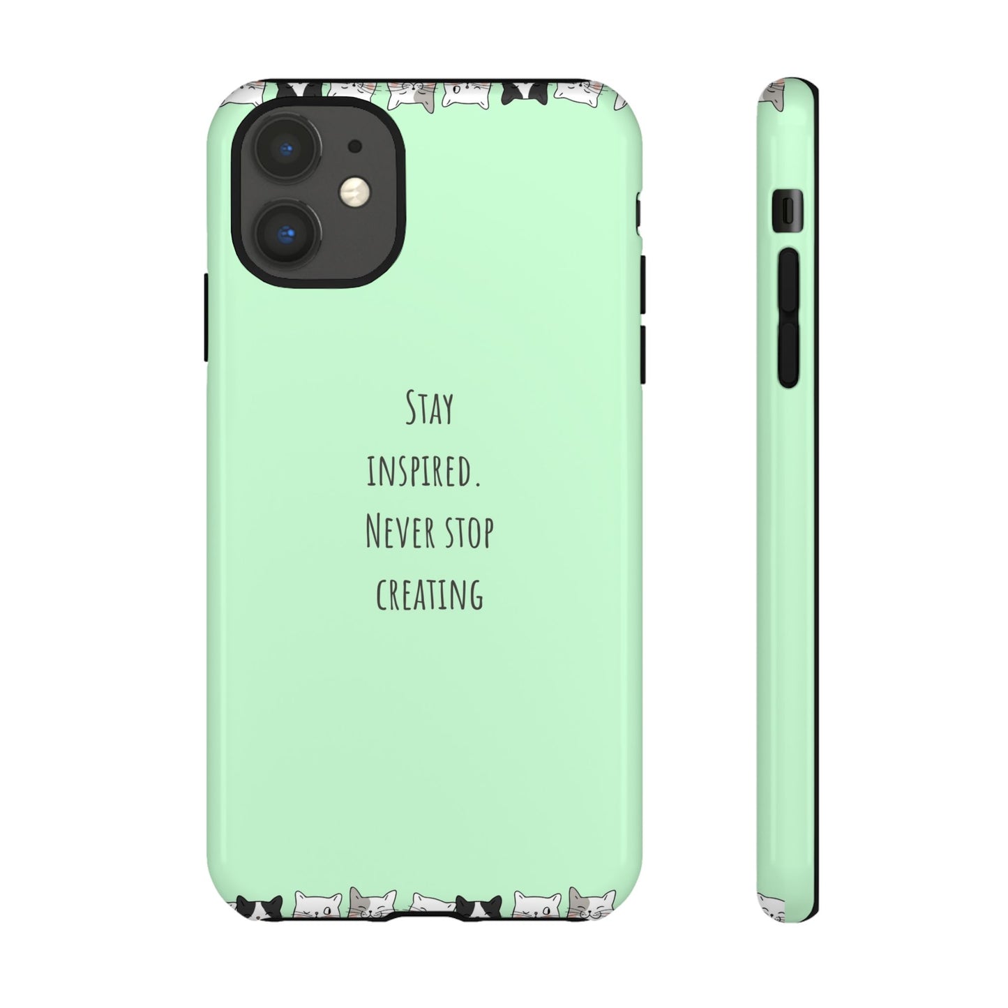 Tough Phone Case, Trendy Durable Glossy Finish, Stylish and Cute Smartphone Cover for Daily Use
