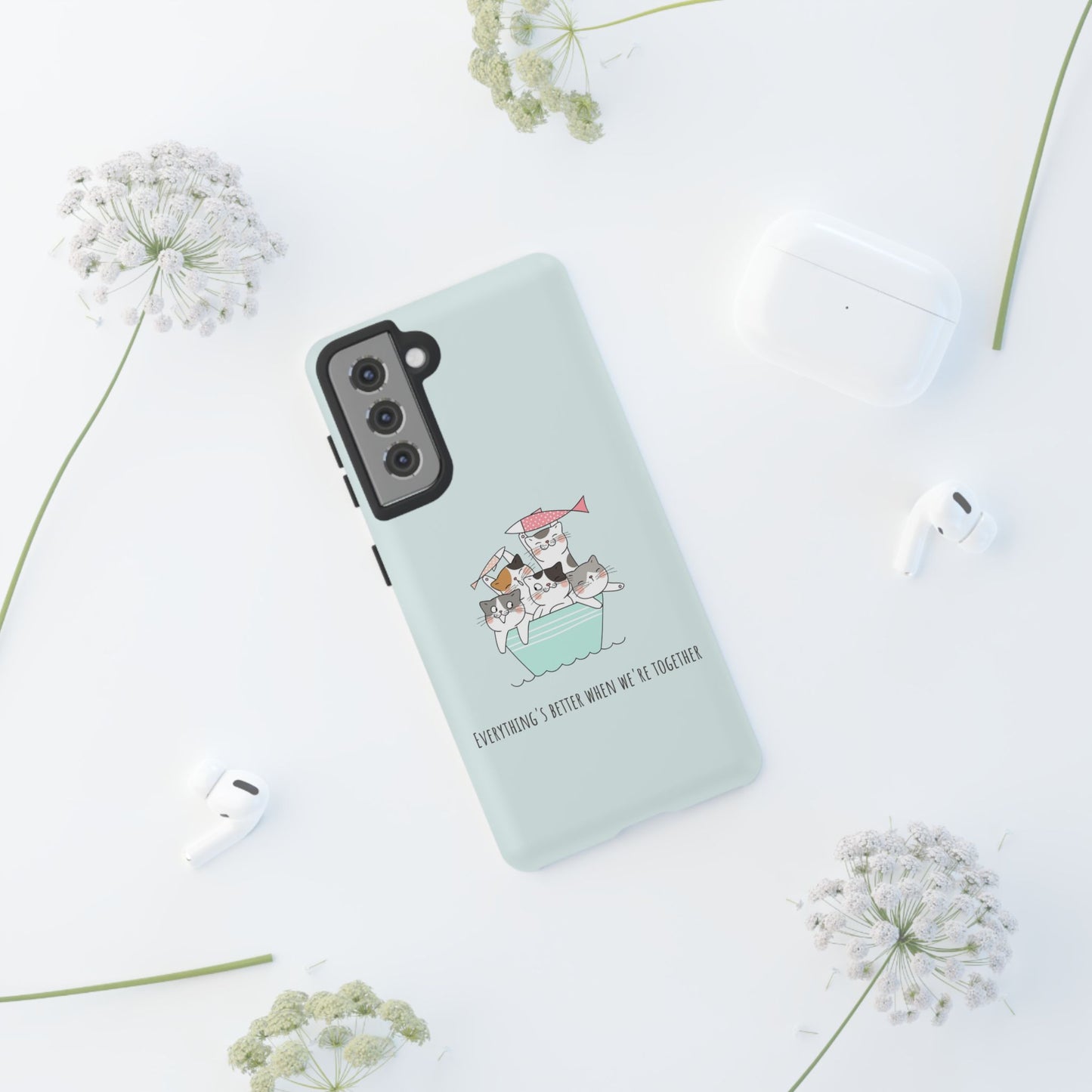 Durable Tough Phone Case, Trendy Glossy Finish, Stylish and Cute Smartphone Cover for Protection