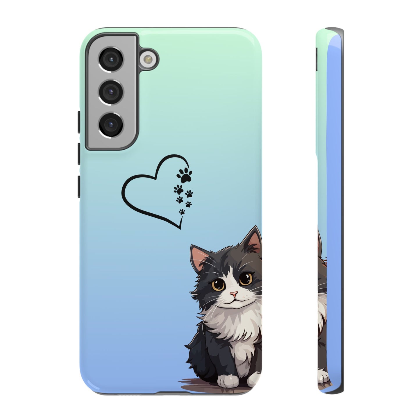 Tough Phone Case, Cute and Stylish Glossy Finish, Trendy Durable Design, Smartphone Protection