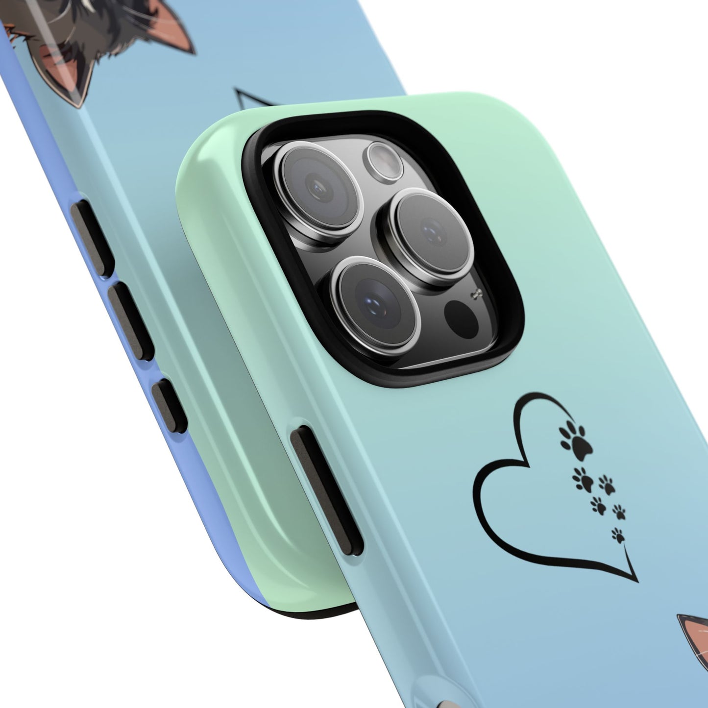Tough Phone Case, Cute and Stylish Glossy Finish, Trendy Durable Design, Smartphone Protection