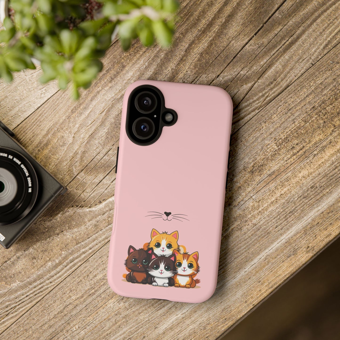 Durable Tough Phone Case, Glossy Stylish Finish, Trendy and Cute Design, Fashionable Everyday Smartphone Cover