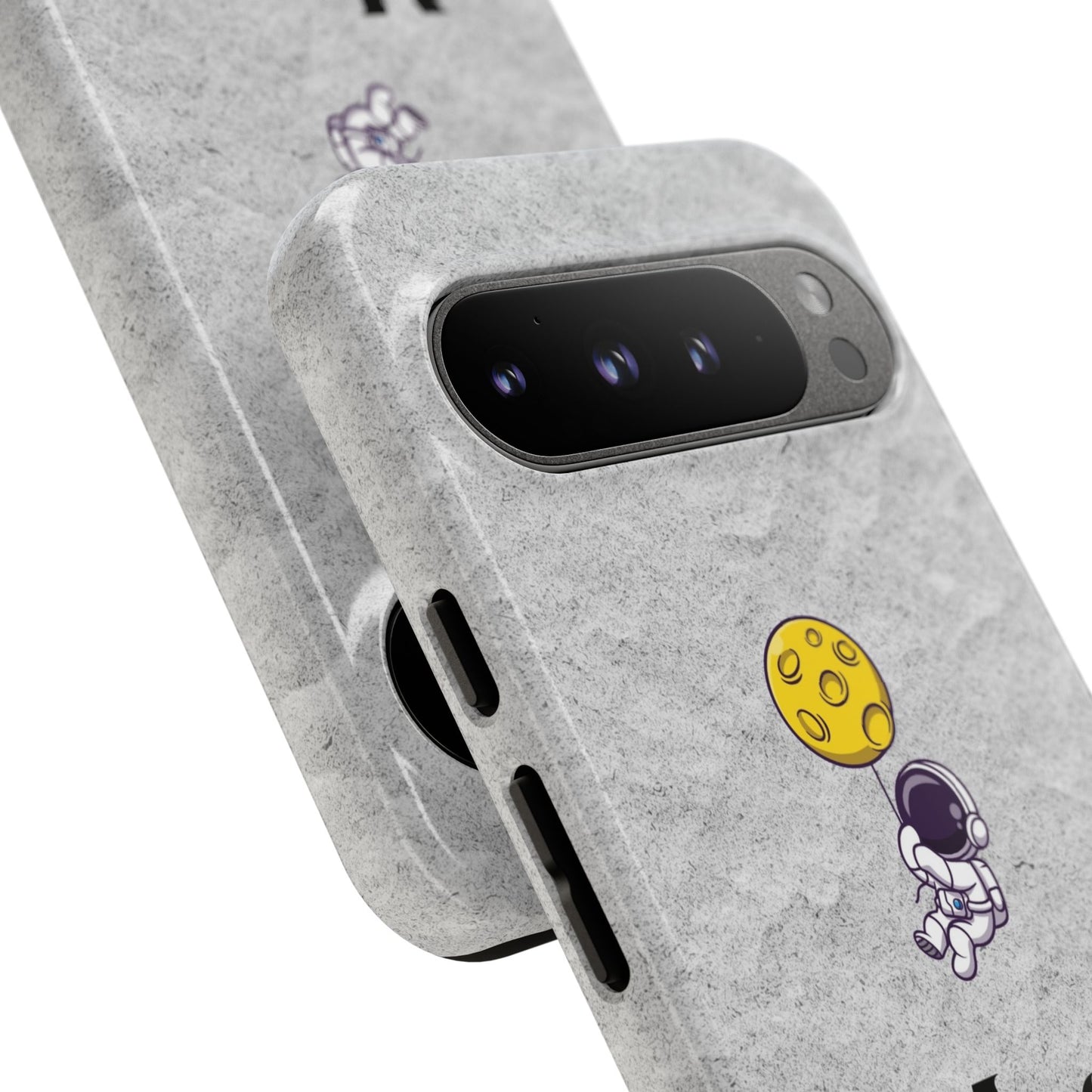 Astronaut Moon Phone Case - "Dust in My Veins" Durable Tough Case